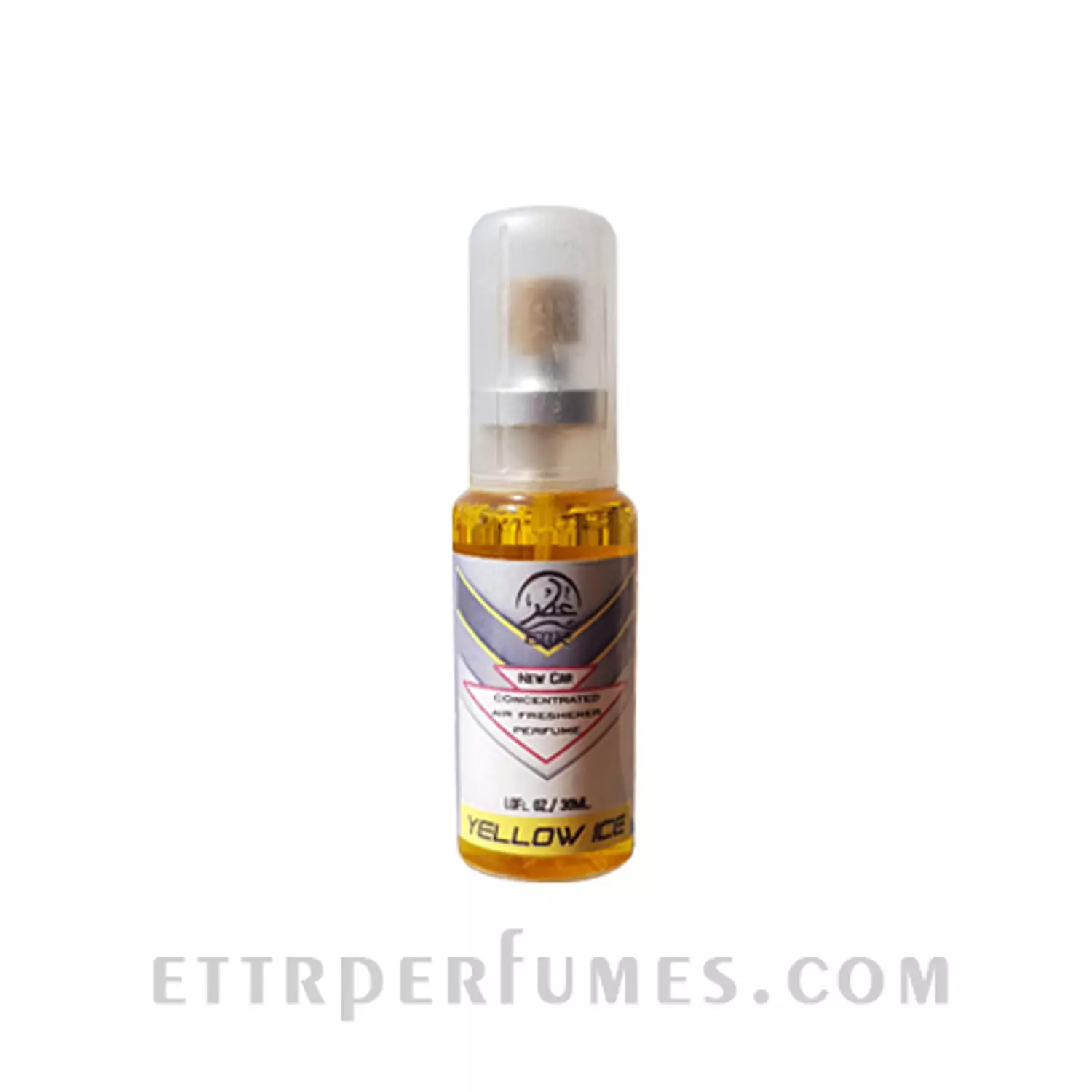 عطر بخاخ مركز جدا للسياره برائحة الثلج الأصفر-30ملى  image