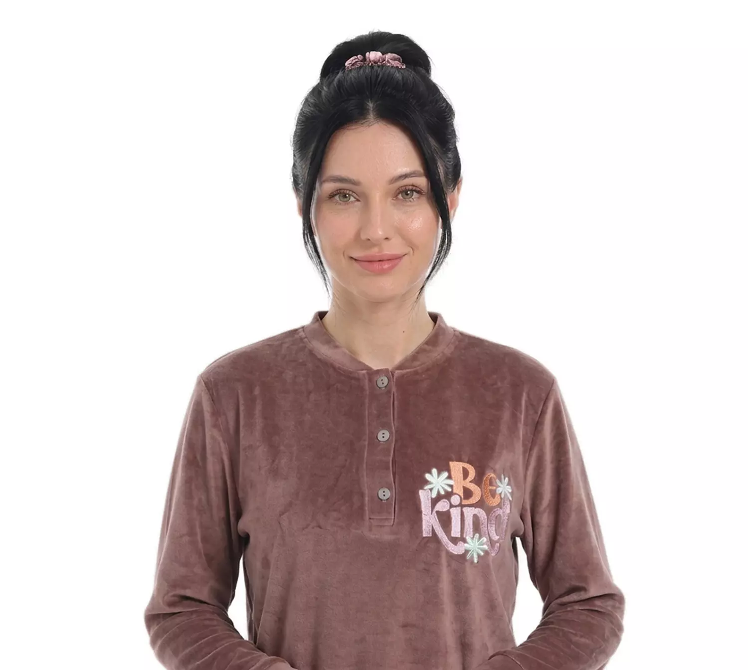 Shorto Women Pajama Fleece Joy PJ - 2639 - Kashmir hover image