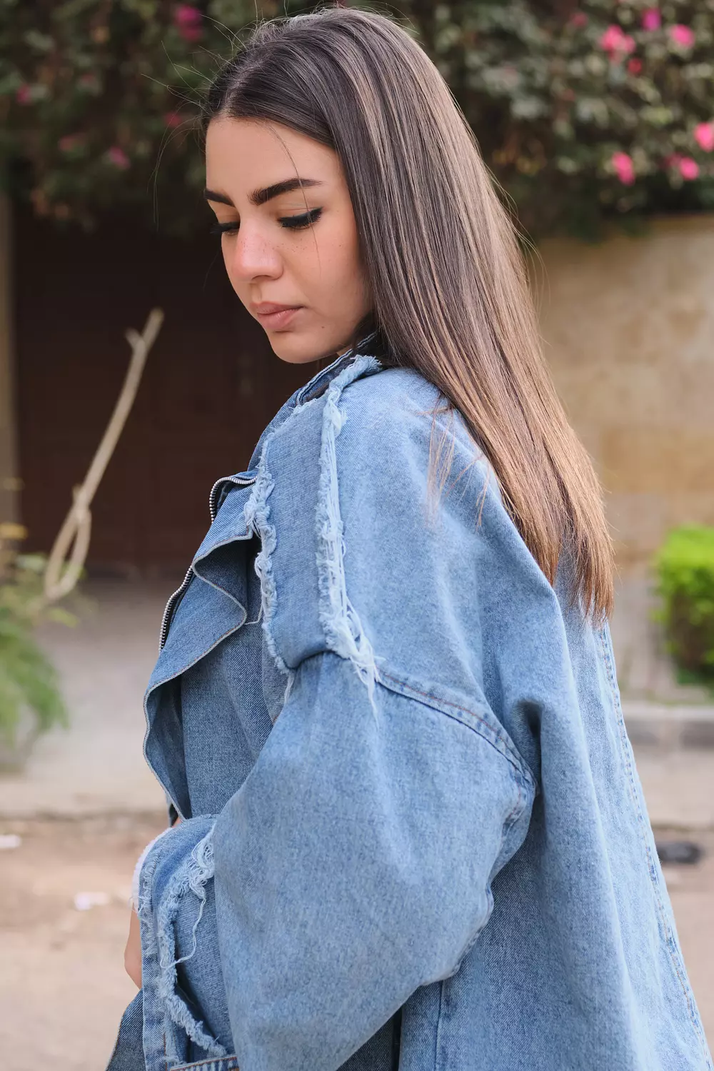 Edgy Denim Jacket 2