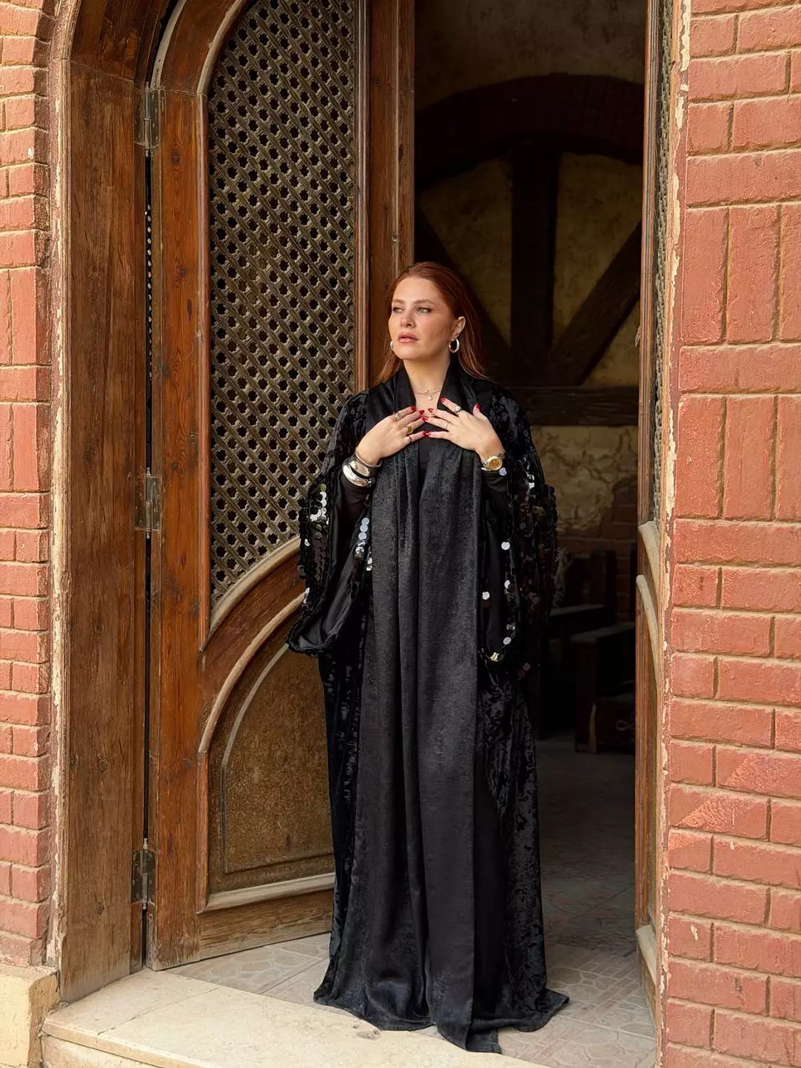 Velvet Nocturne Kaftan 1