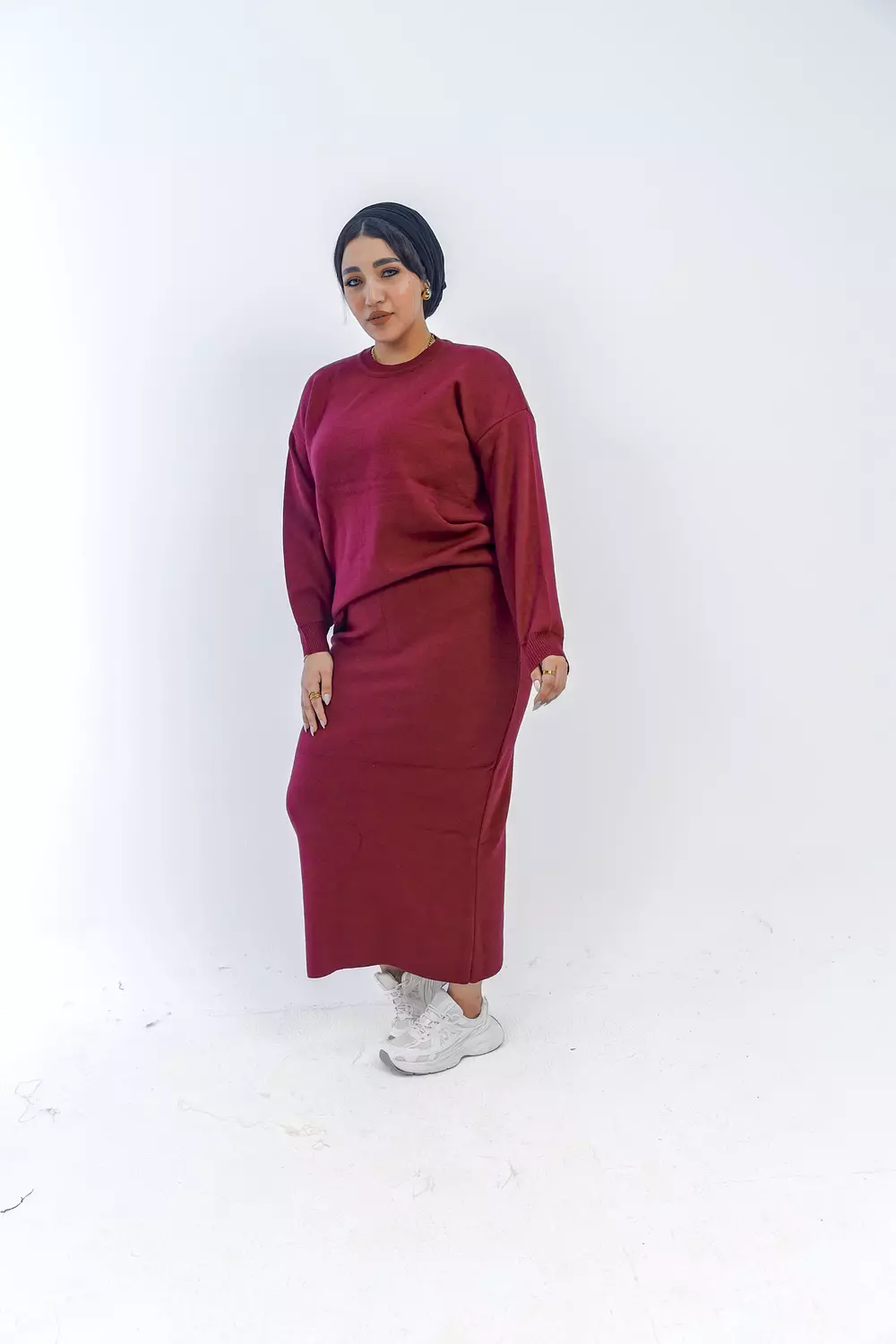 Knitted Skirt Set 23