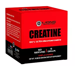 Lions Creatine Ultra Micronized - 60serv - 300gm | Muscleroad