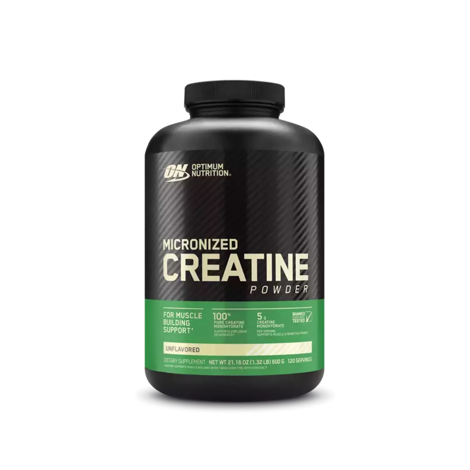 Optimum Nutrition Creatine Micronized – 600g – 120Serv image