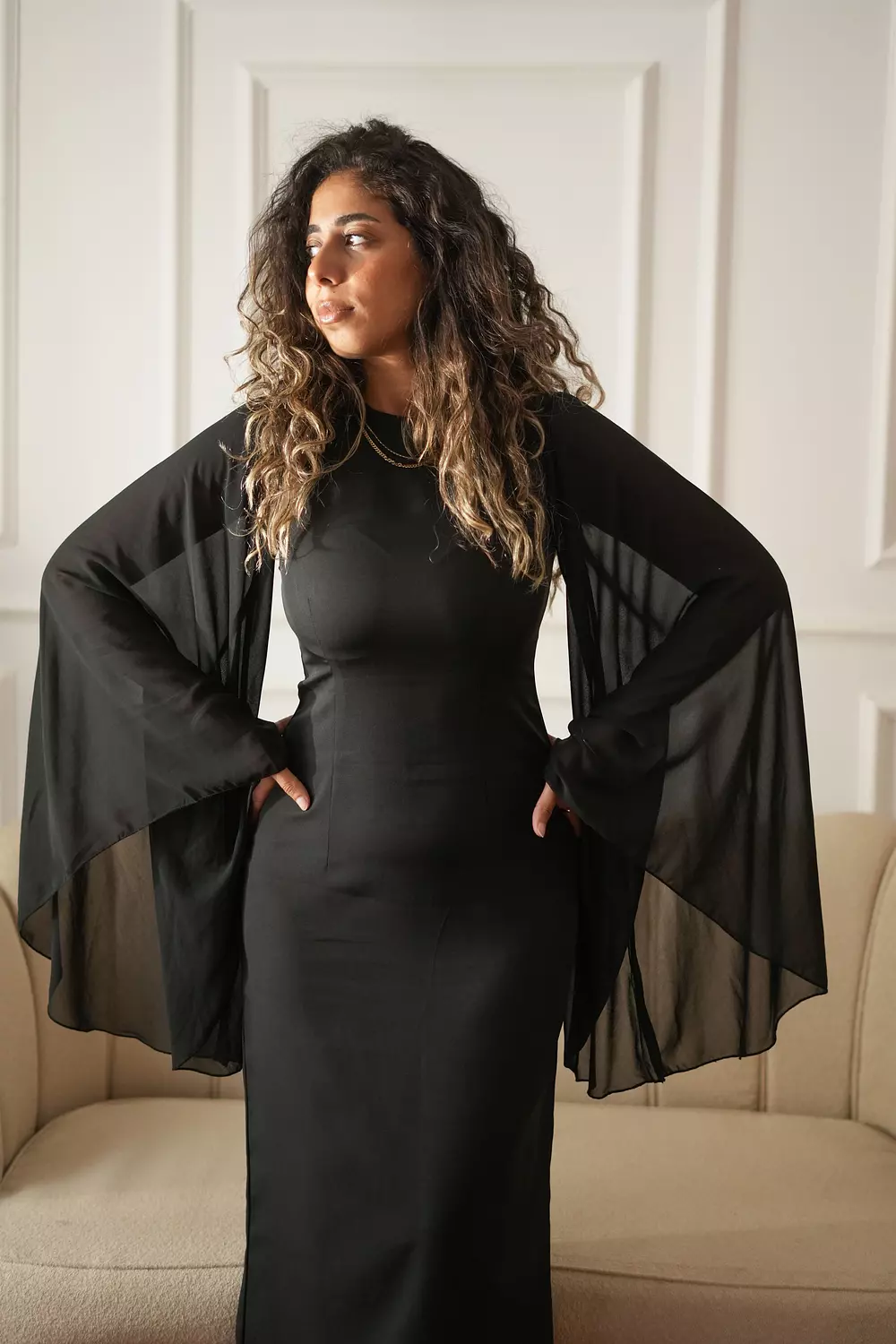 Black Butterfly Dress 4
