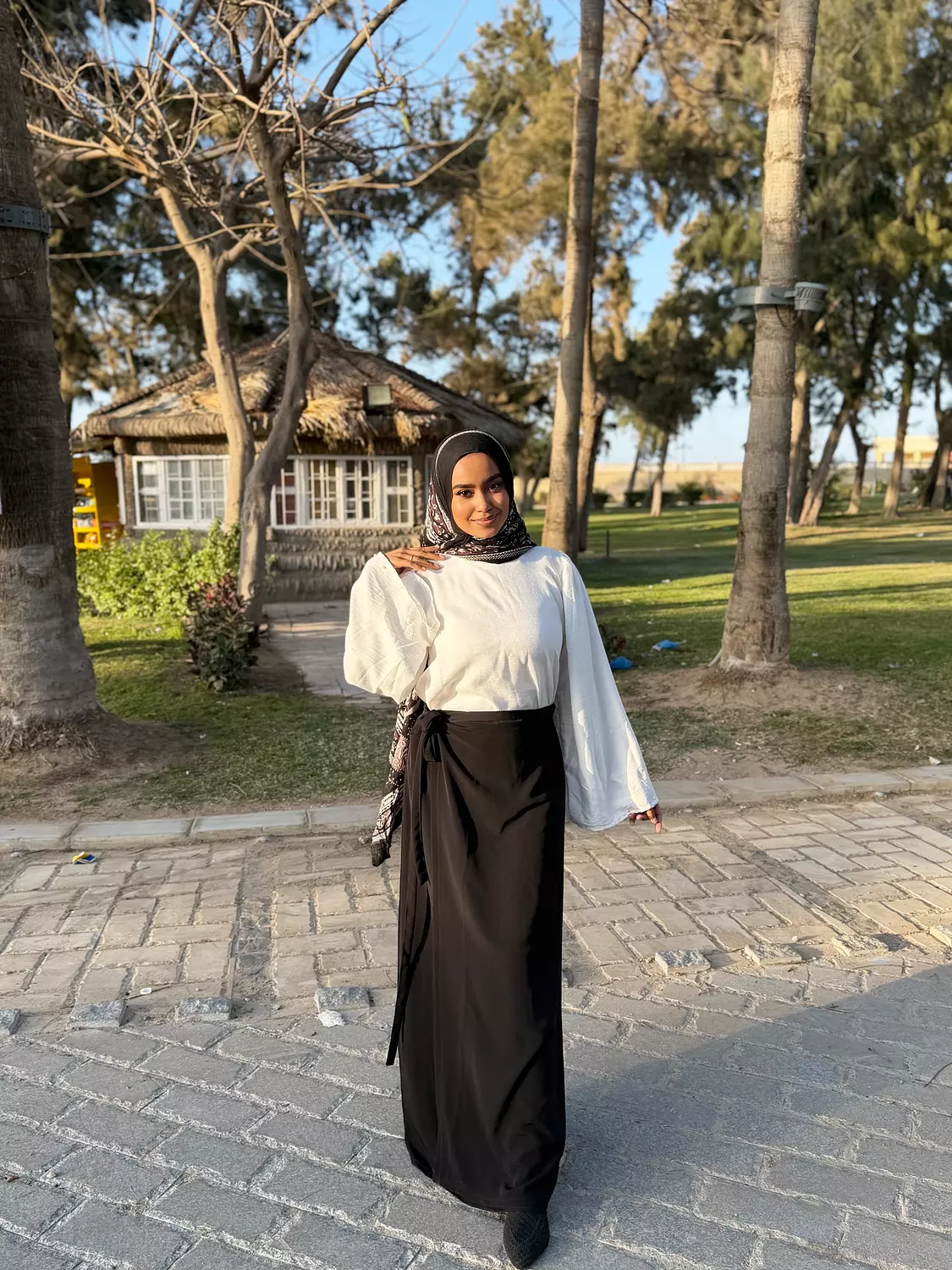 Wrap Maxi Skirt – Elegant Modest Style 4