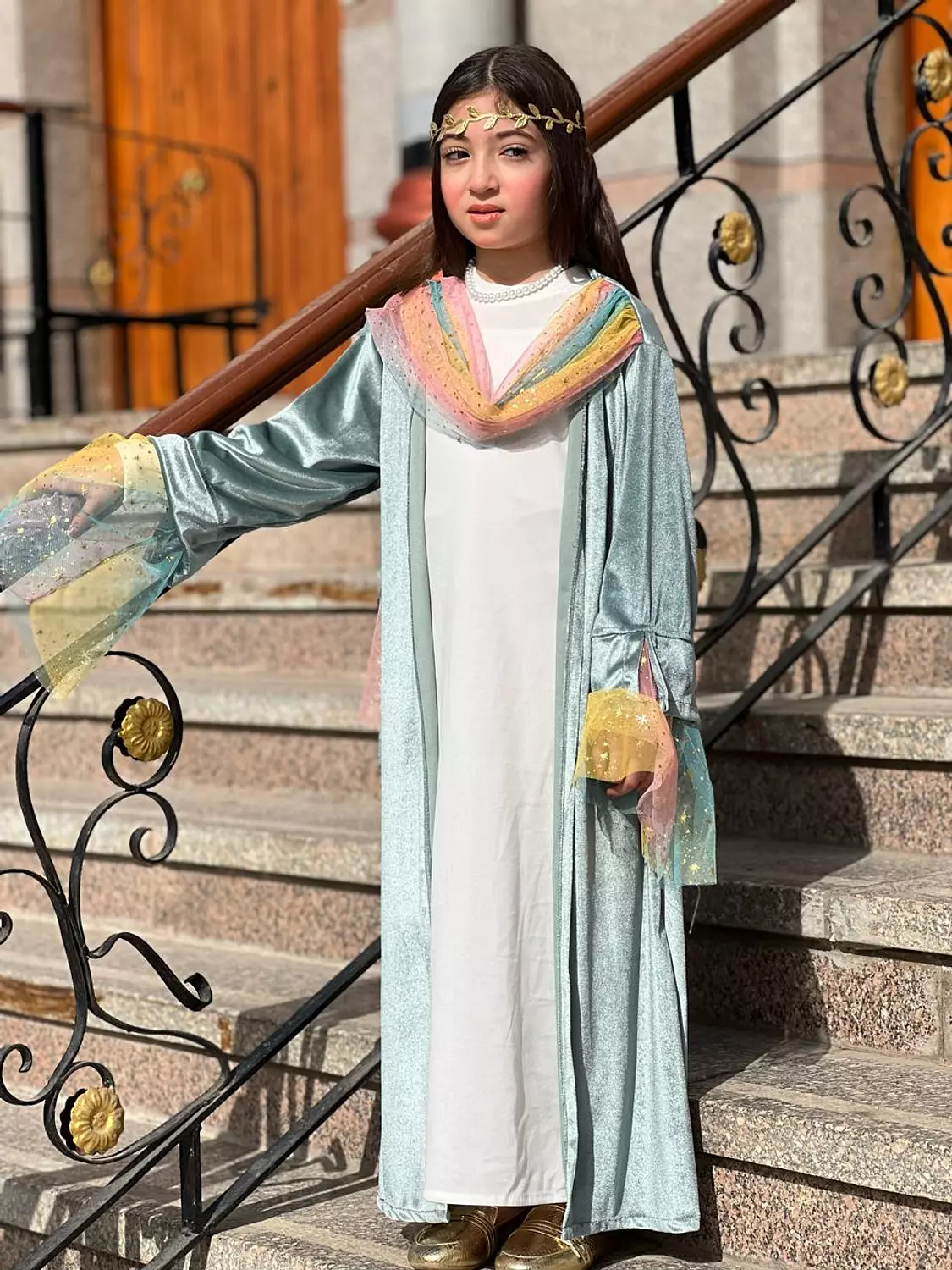 Ramadan kaftan (Girls) 16