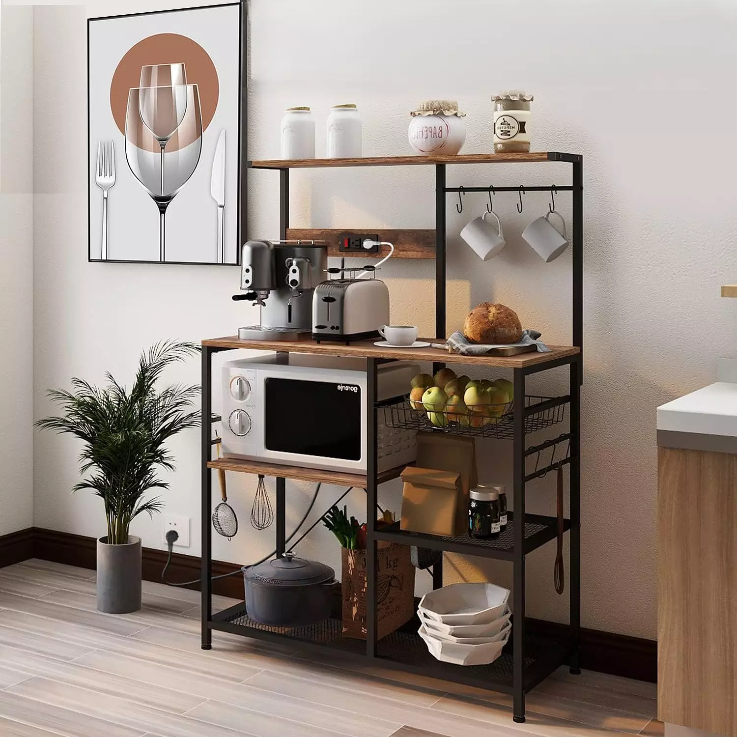 Multifunctional kitchen unit40*100*160 cm hover image