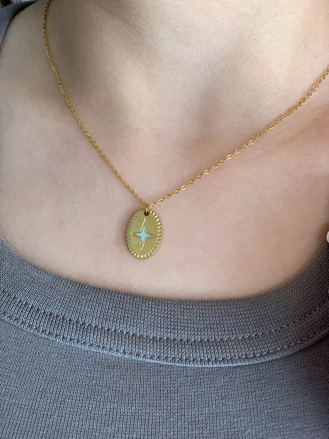 Galax necklace  image
