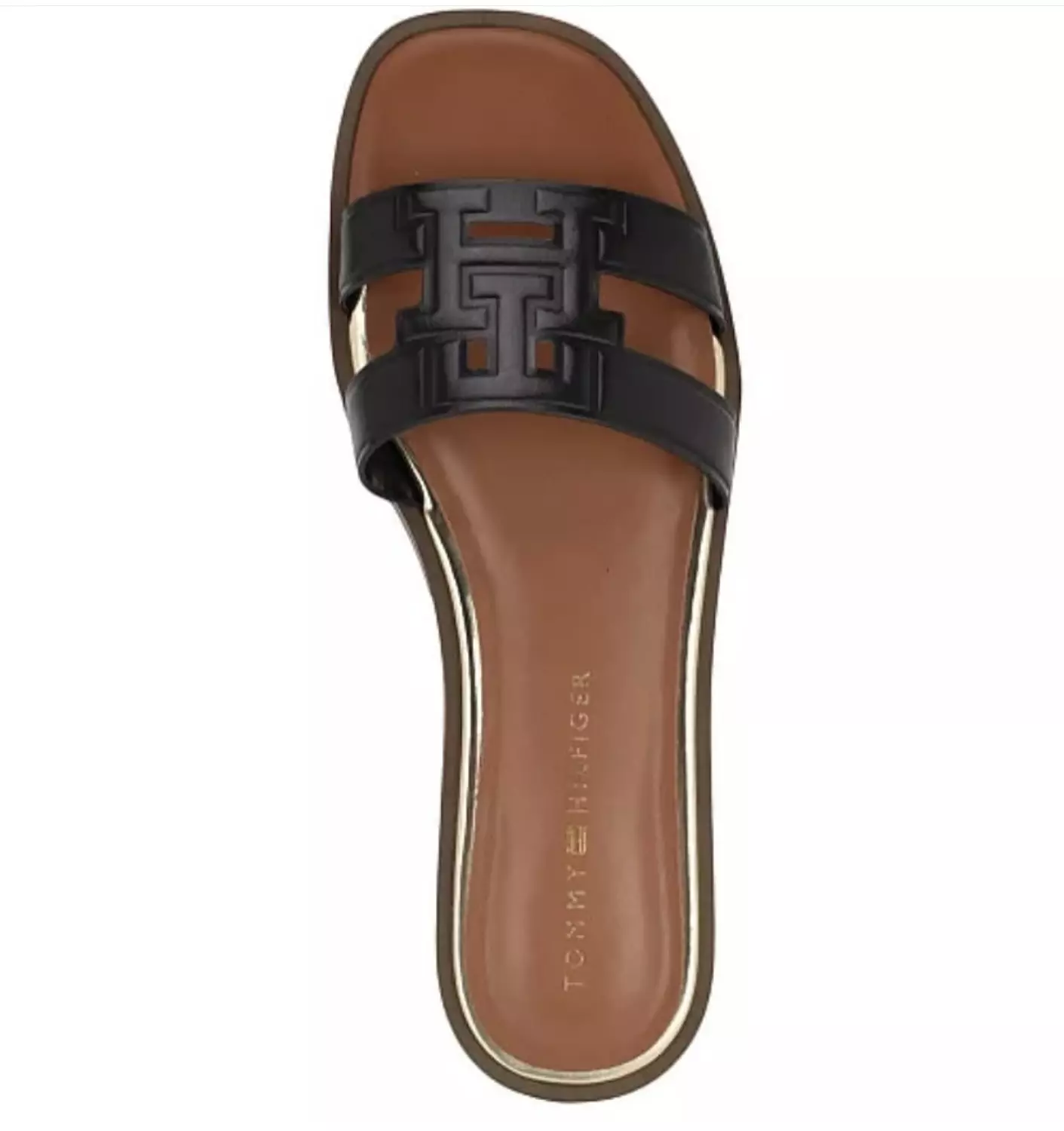 Tommy Hilfiger Women’s Slide Sandals – Black hover image