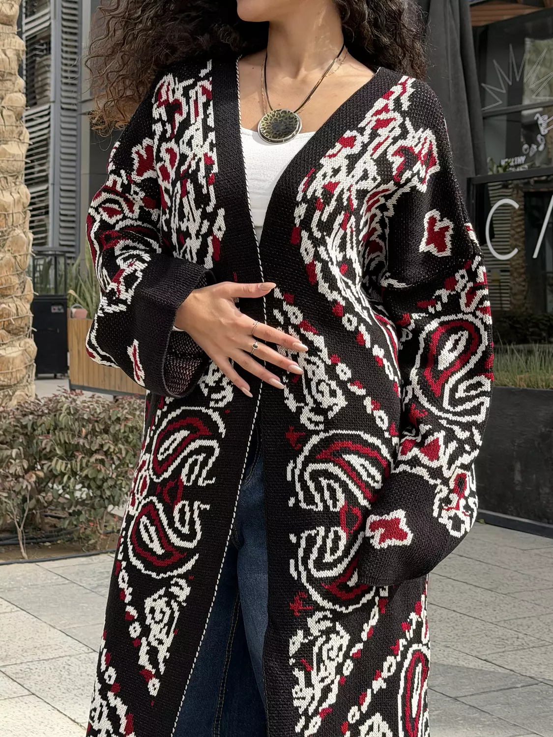 The muse black cardigan  2