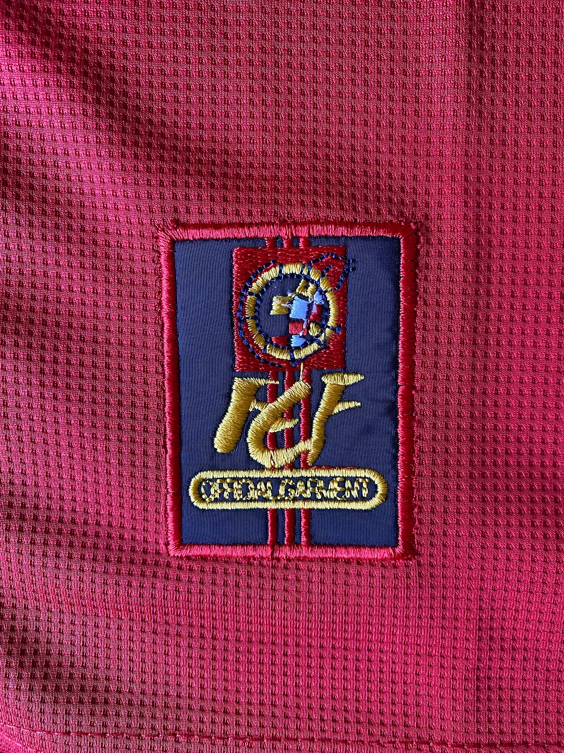 Spain Home Jersey 1998 3