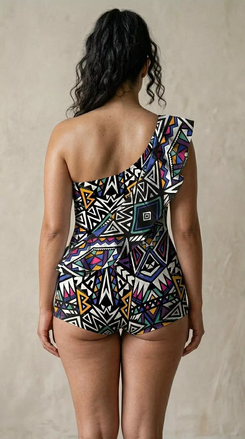 Tribal Cross Ruffle 3