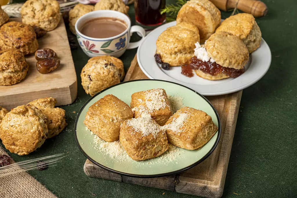 Cheesy Tea Scones