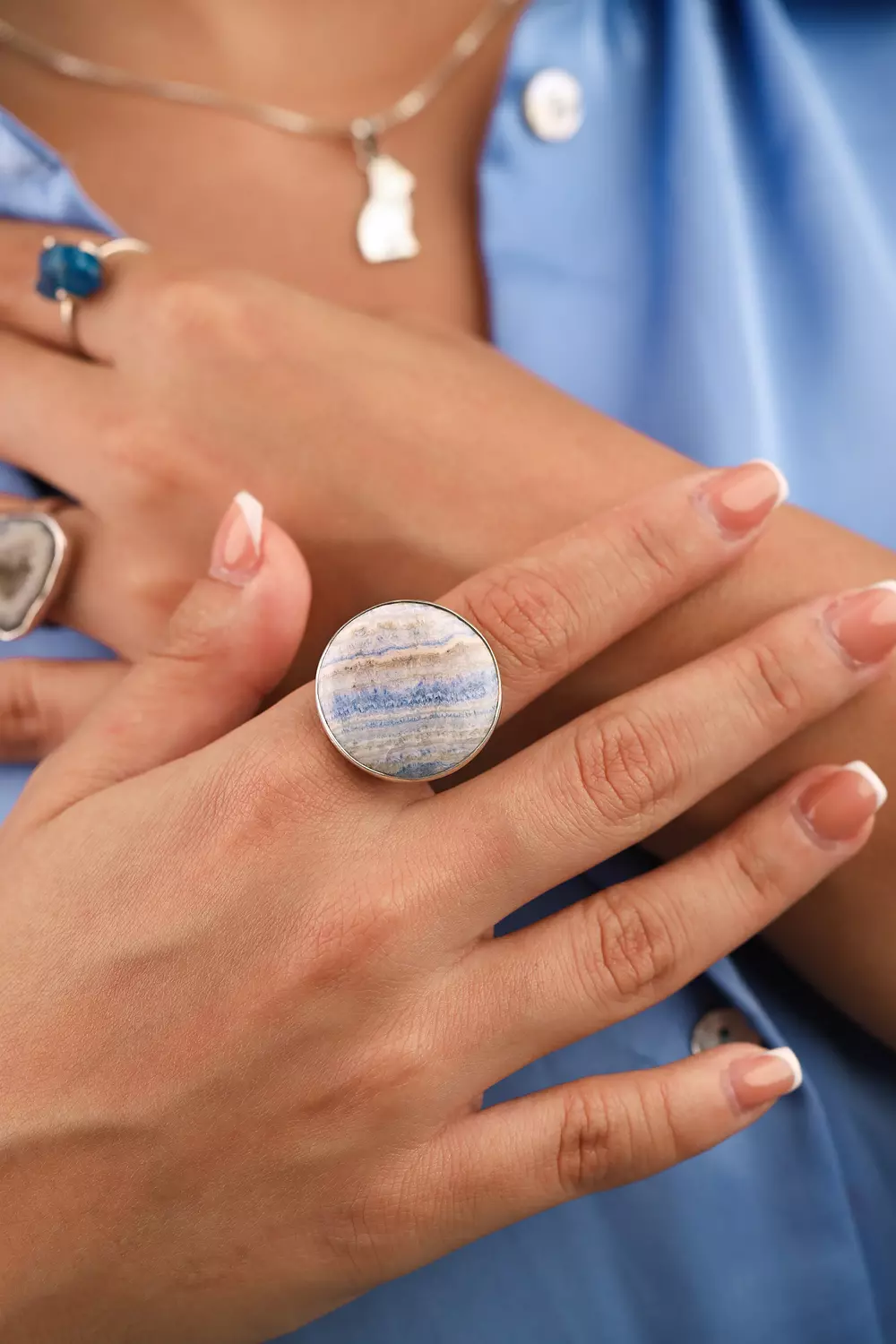 Sand and Sea ring image