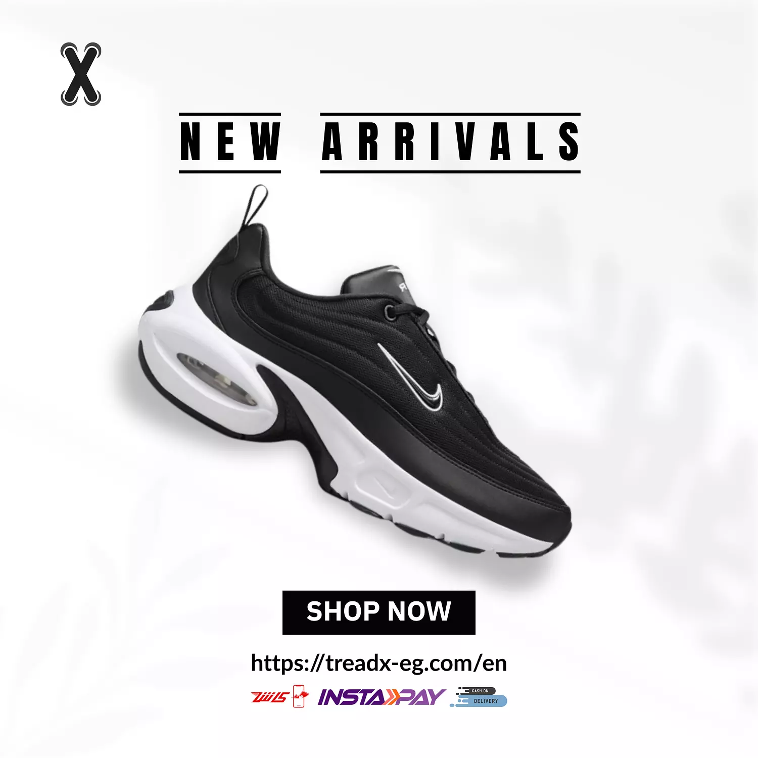 Nike Air Max Portal Black White