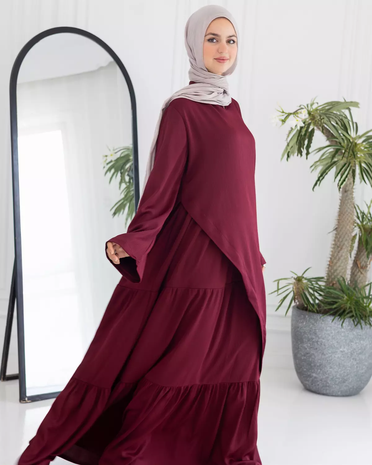 Flared Dress 3
