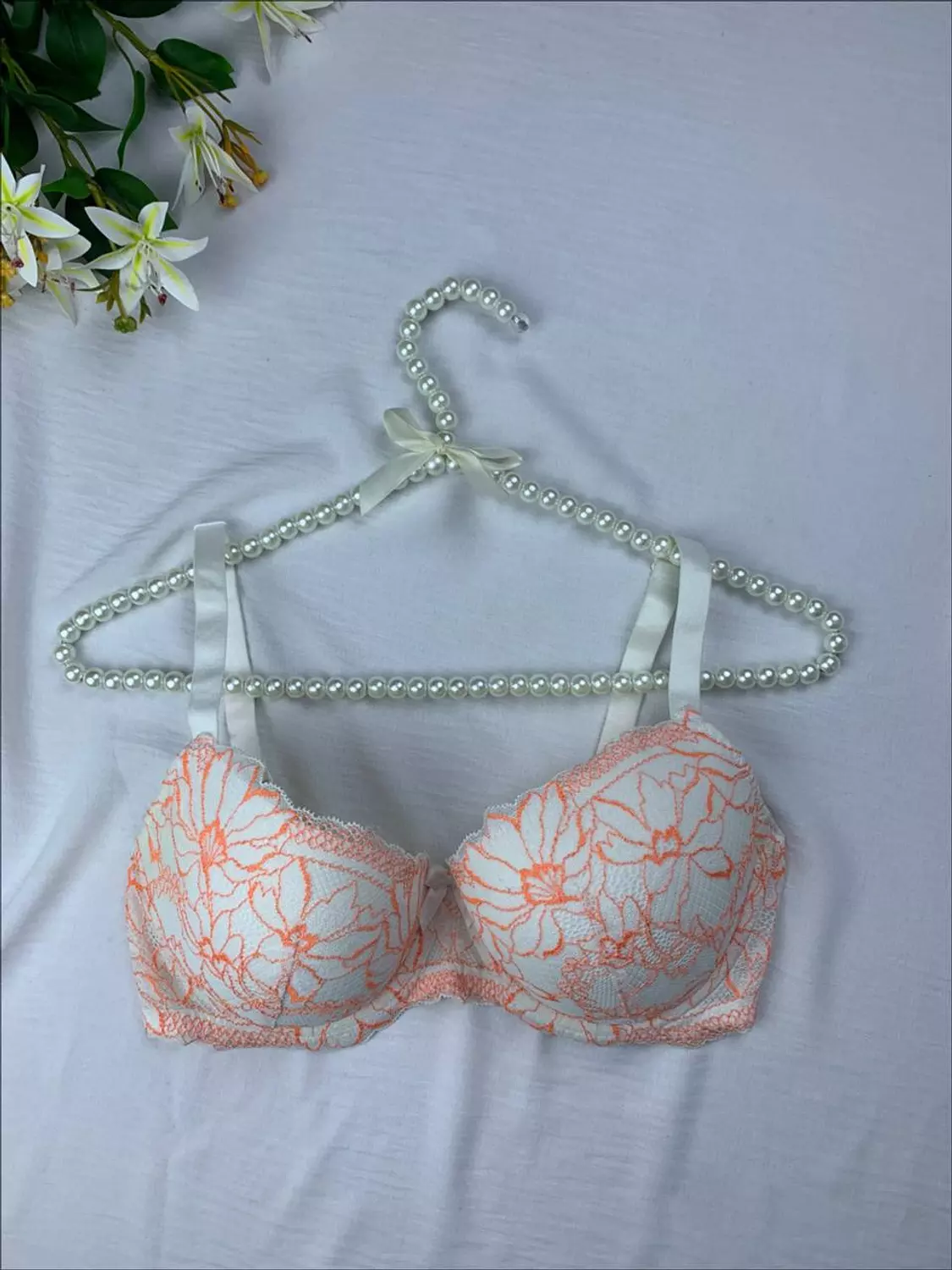 Wired padded bra from george image
