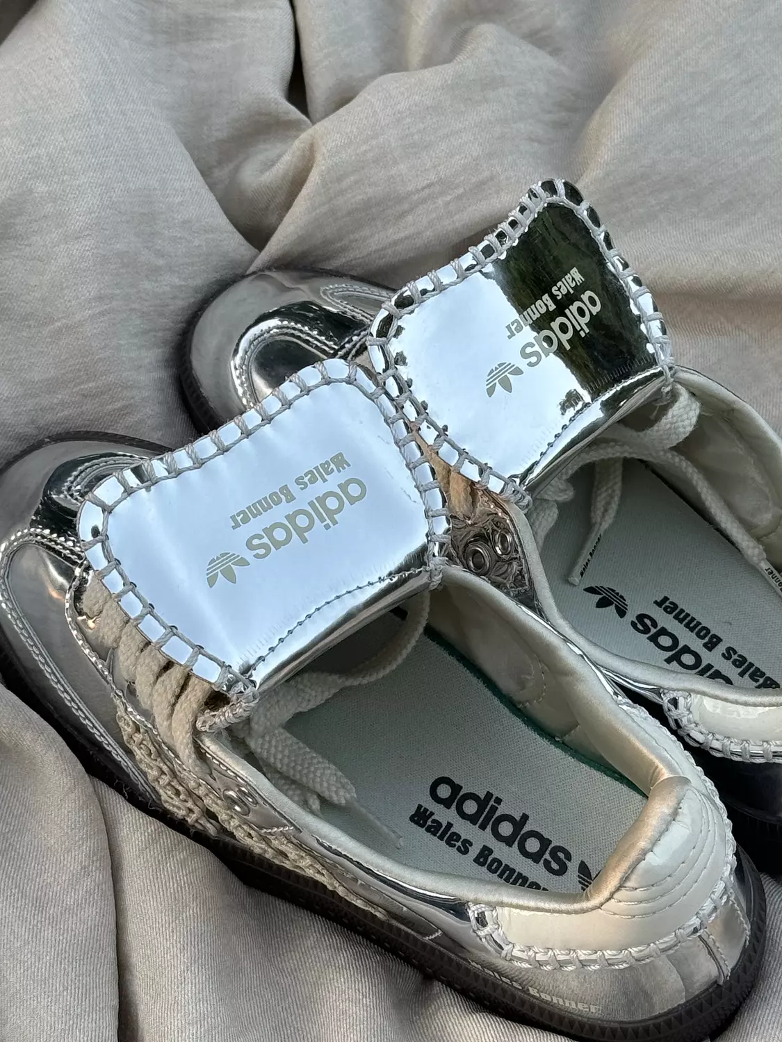 Adidas Samba Wales Boner “silver image