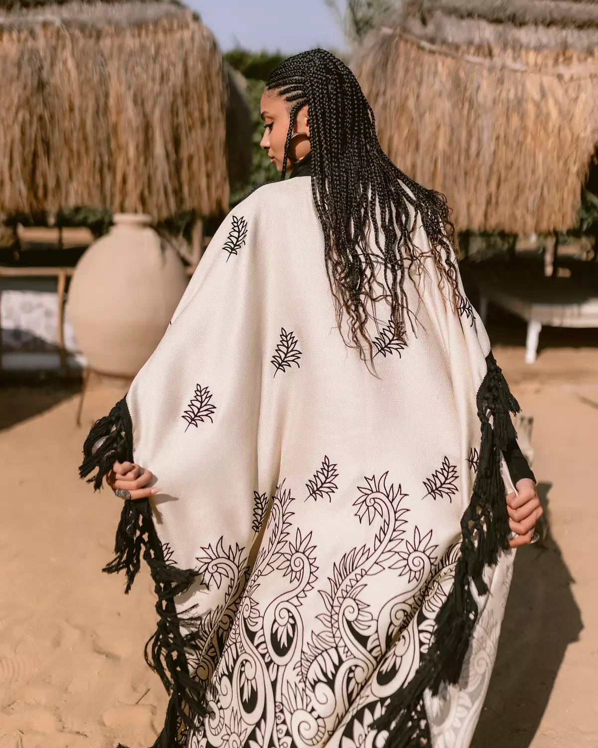 Fringes Kaftan 4