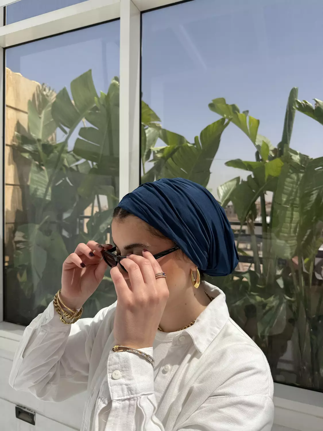The navy blue turban 2