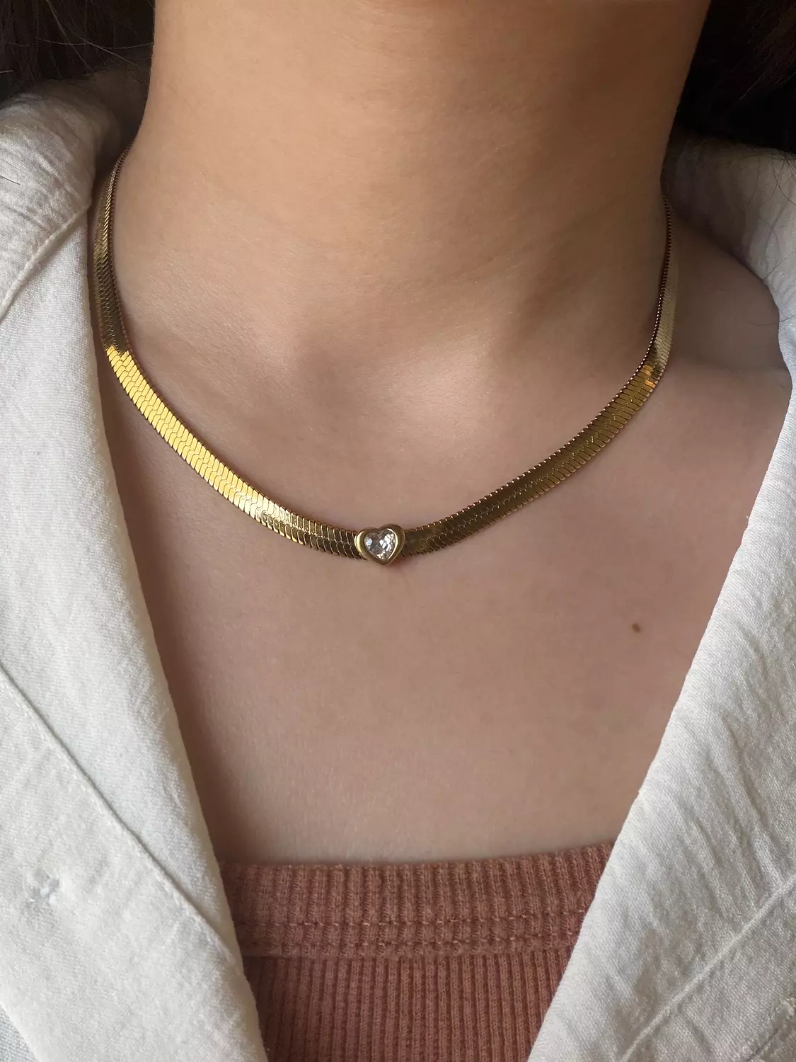 Heart x Snake Chocker 1