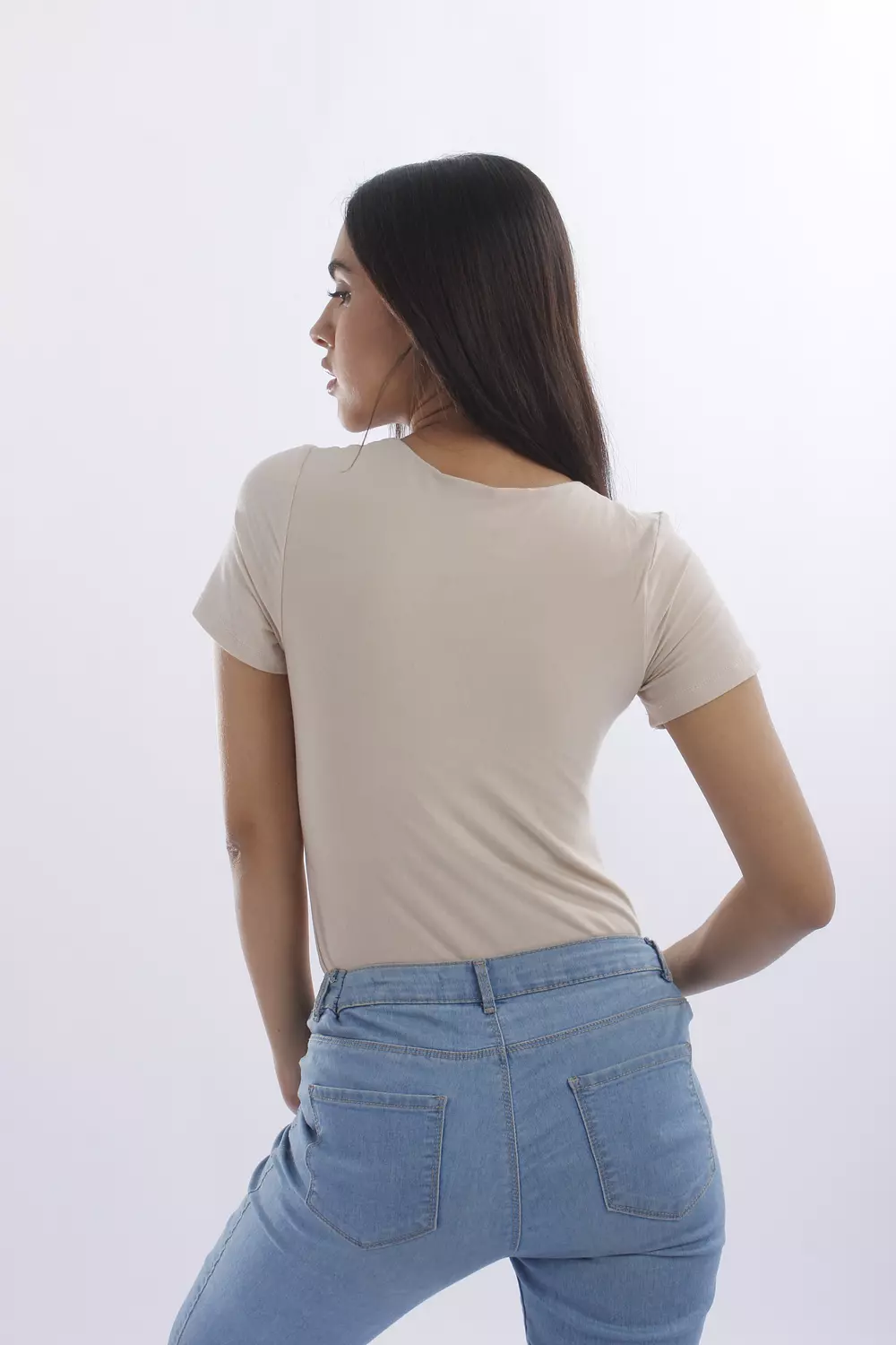 NEW-short sleeve top double layered (70% cotton/30% polyester) 14