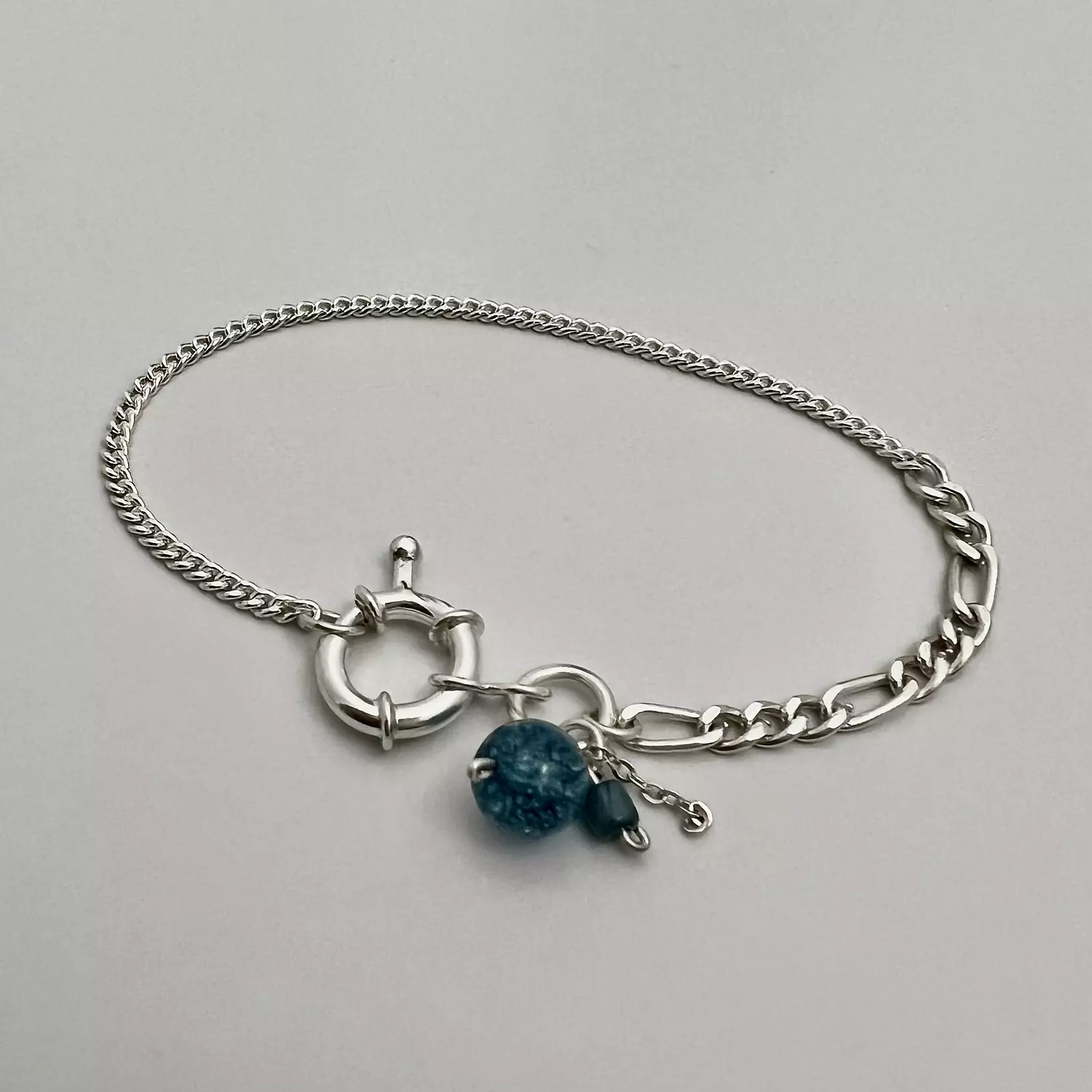 Blue quartz bracelet  image