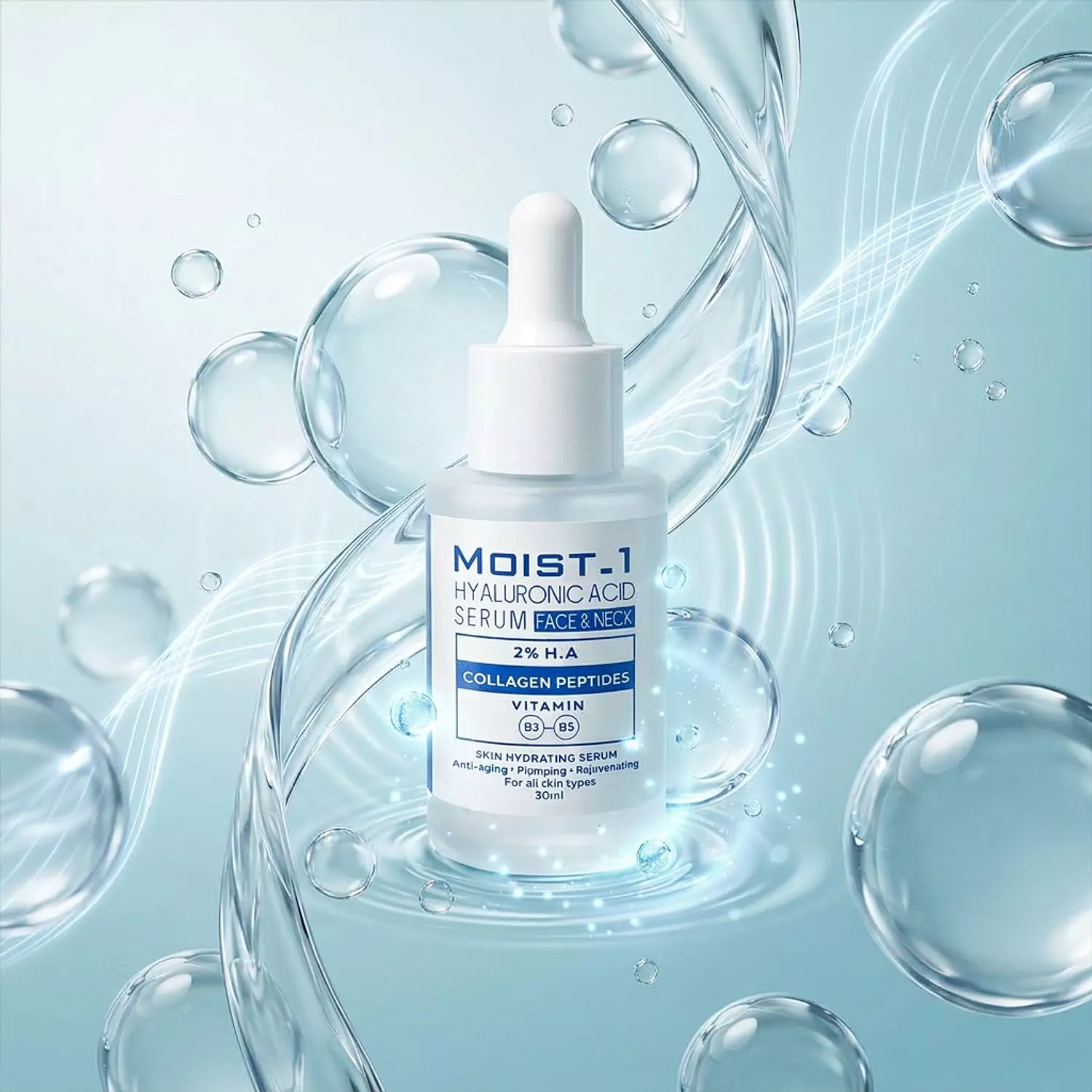 Moist-1 Hyaluronic Acid Serum (30 ml) 1