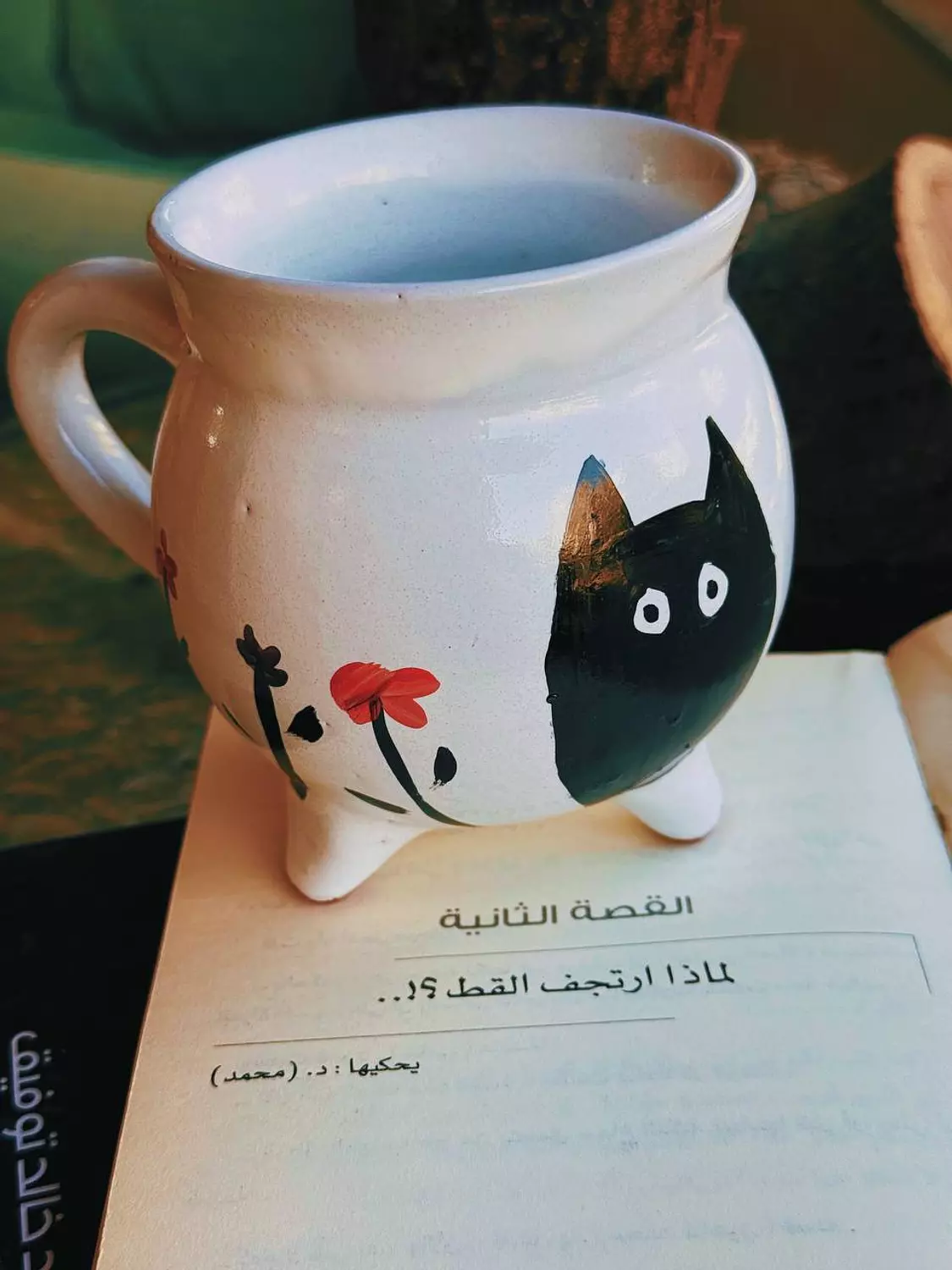 Cat claudron mug image