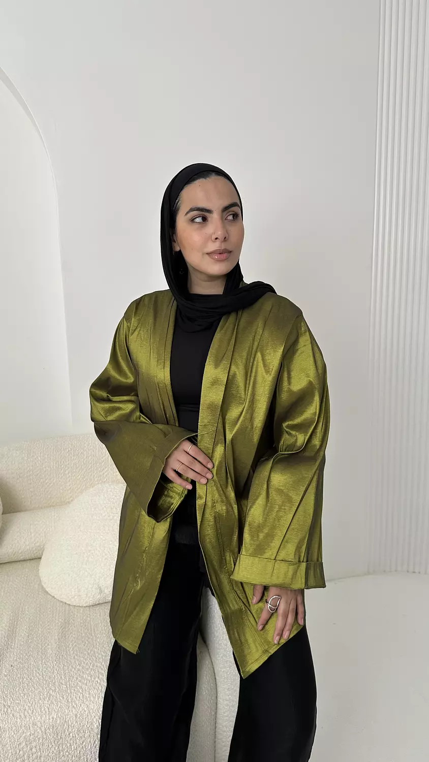 Mirelle Cardigan In Lime 3