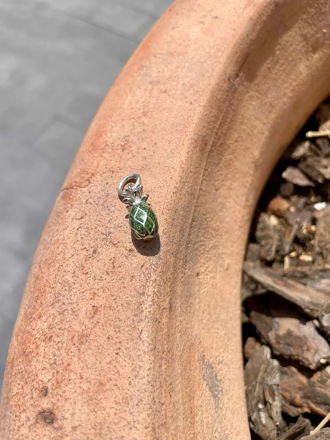 Green Pineapple Pendant hover image