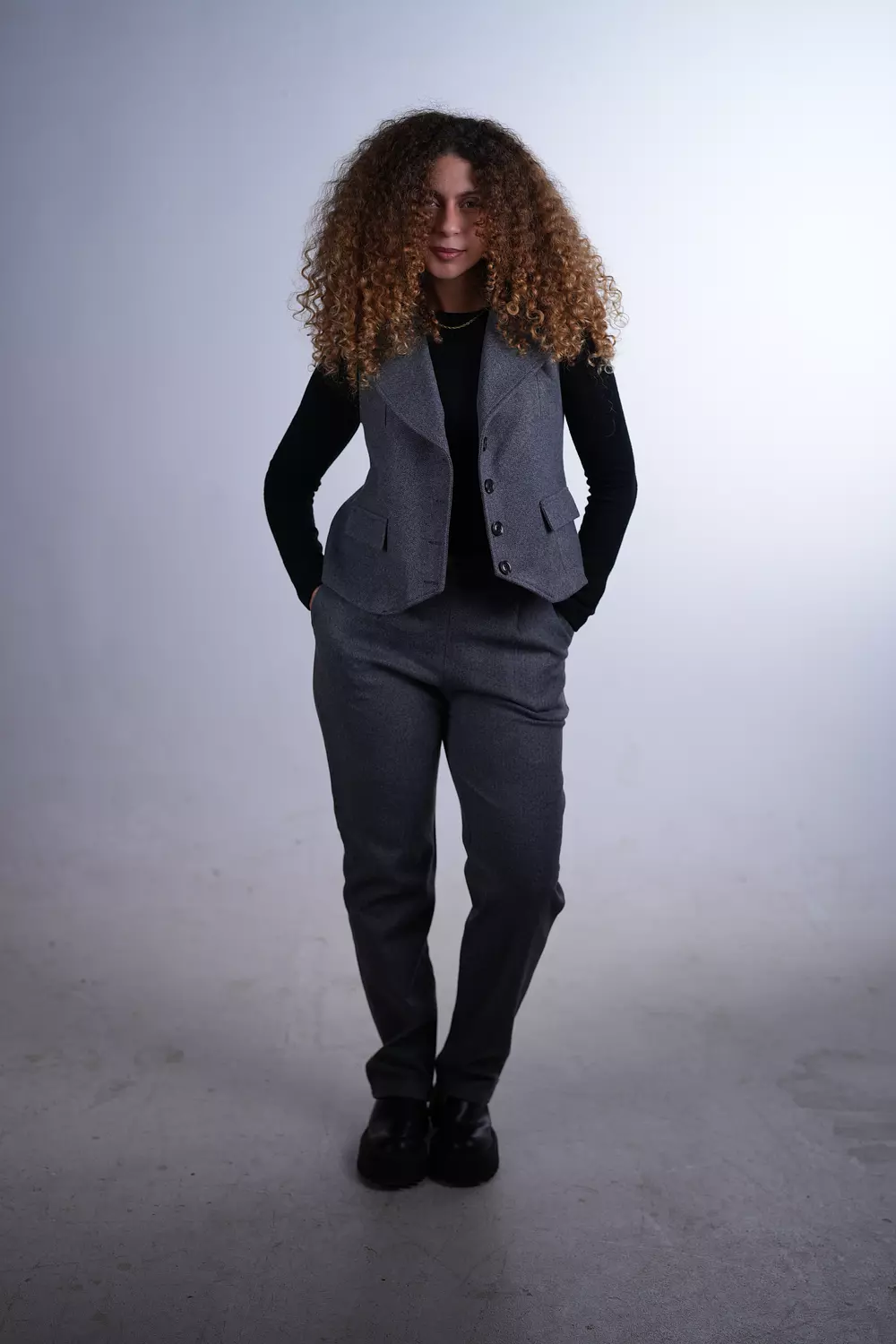 The Power Vest Set - Grey  image