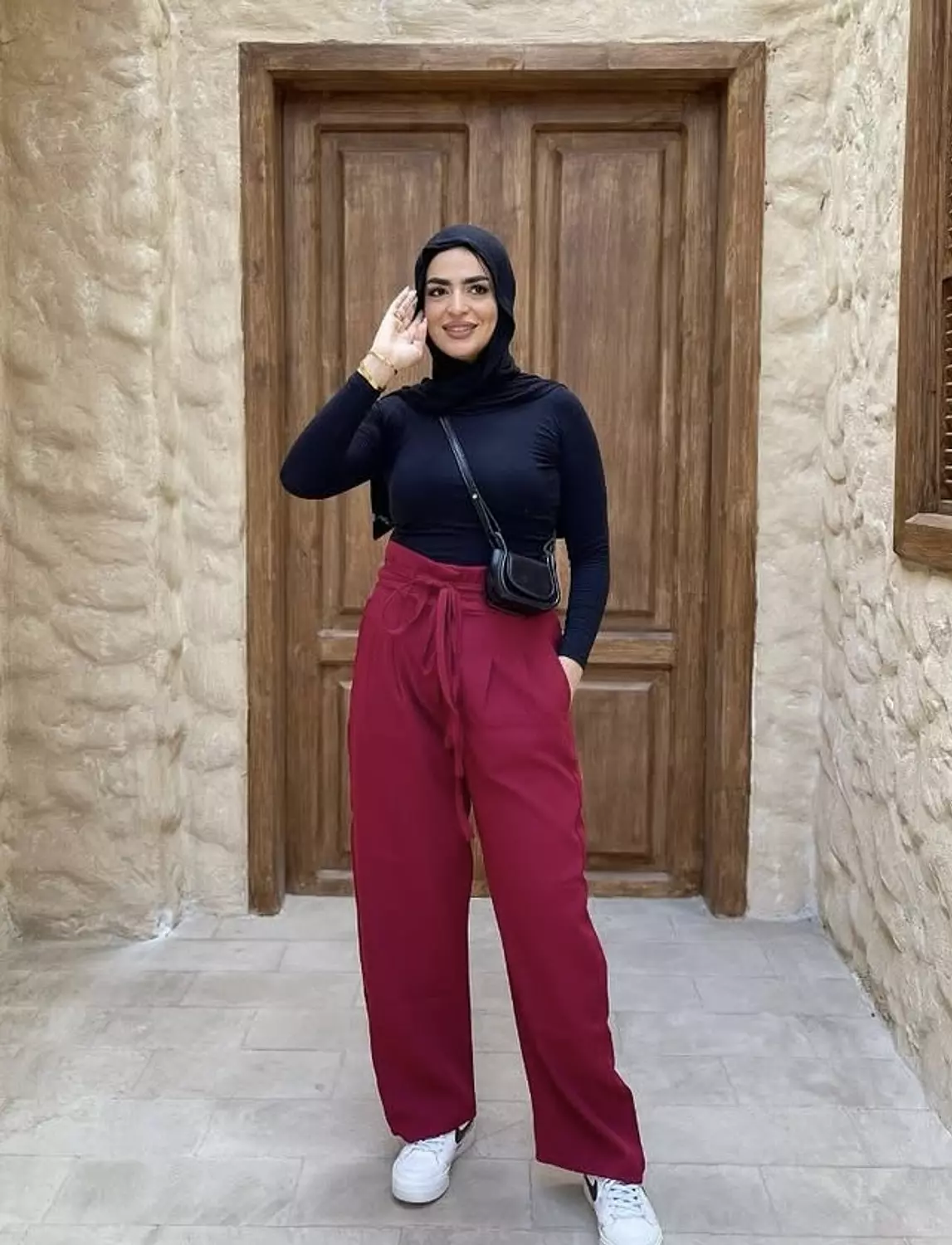 Double tie waist pants  2