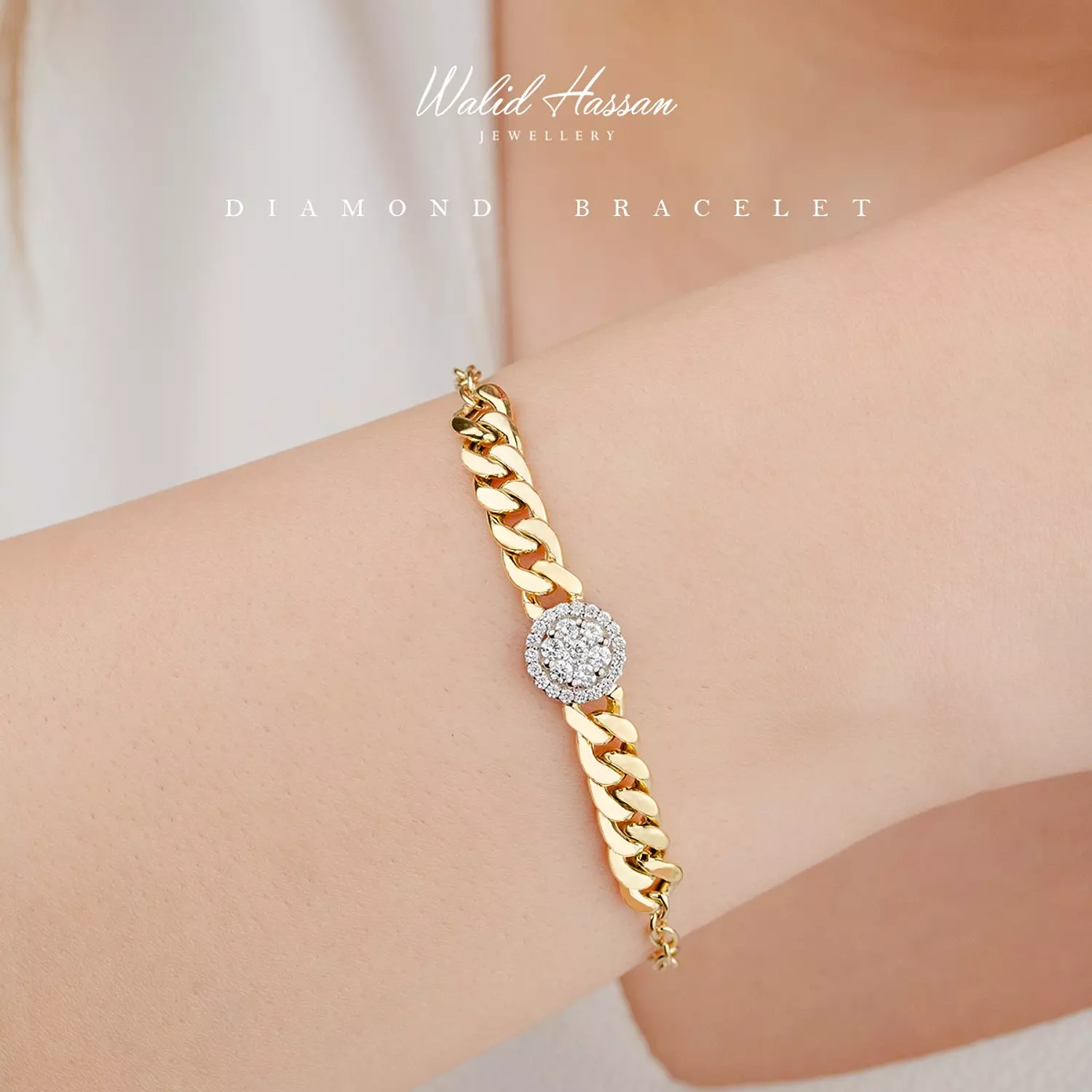 diamond bracelet 1159 | Walid Hassan Jewellery