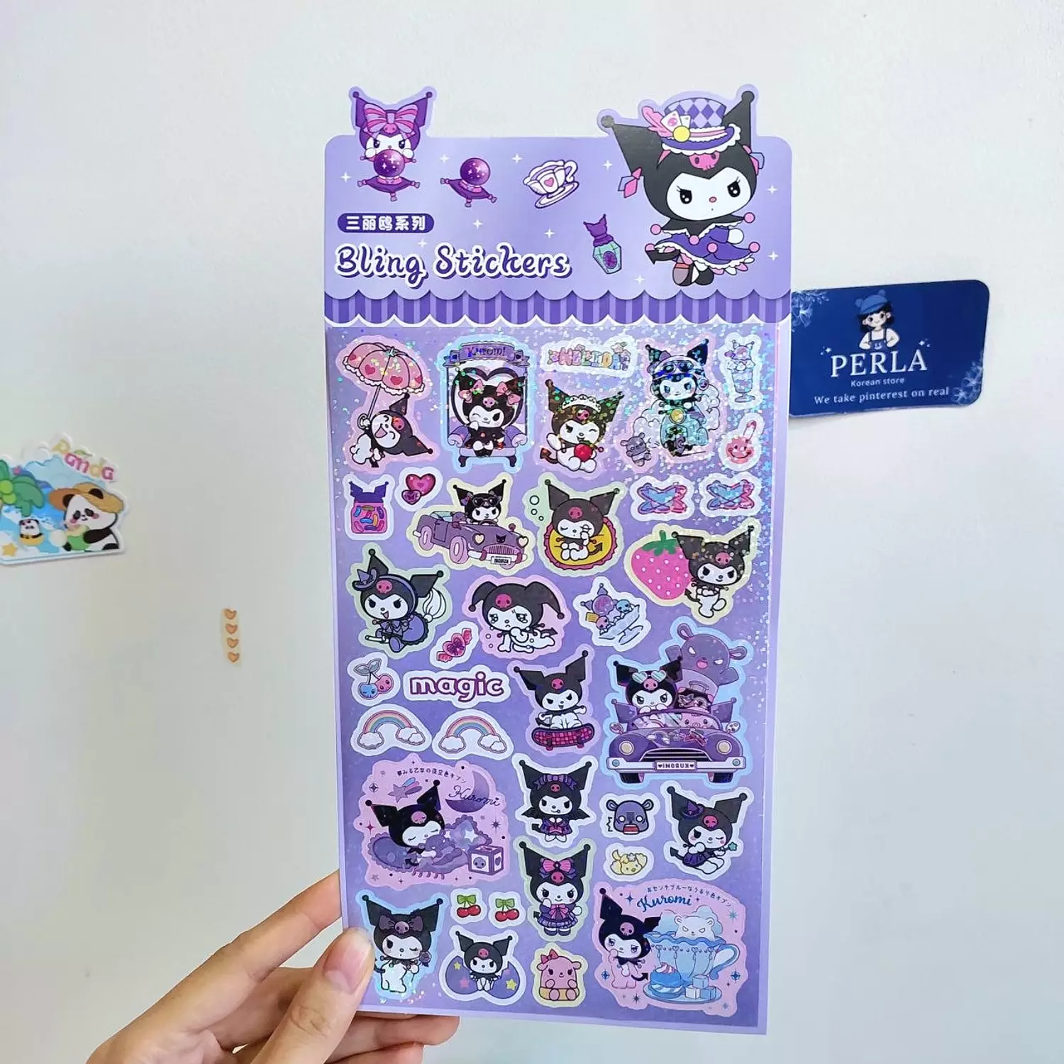Glitter Cute Stickers  2