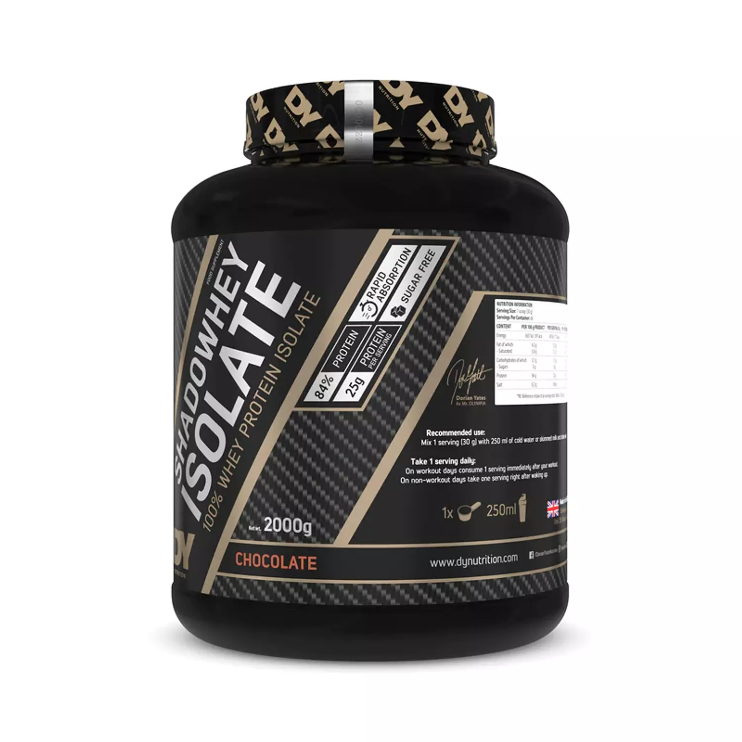 DY Whey Protein Shadowhey ISOLATE 2Kg, 66 Servings hover image