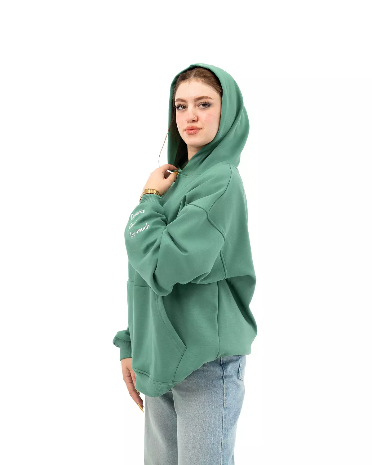 TAWAKKUL Hoodie _ Olive 4
