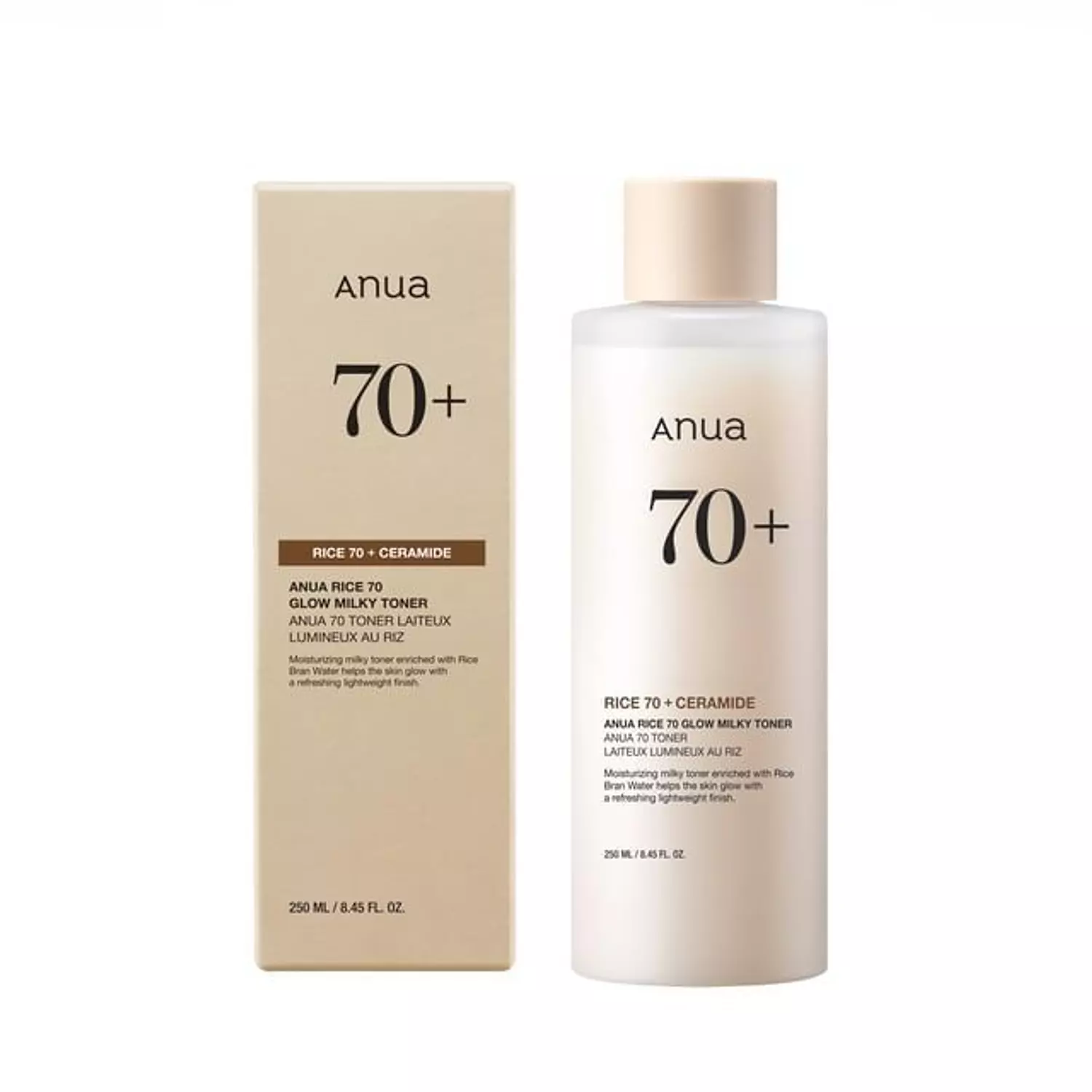 Anua - Rice 70 Glow Milky Toner 250ml image