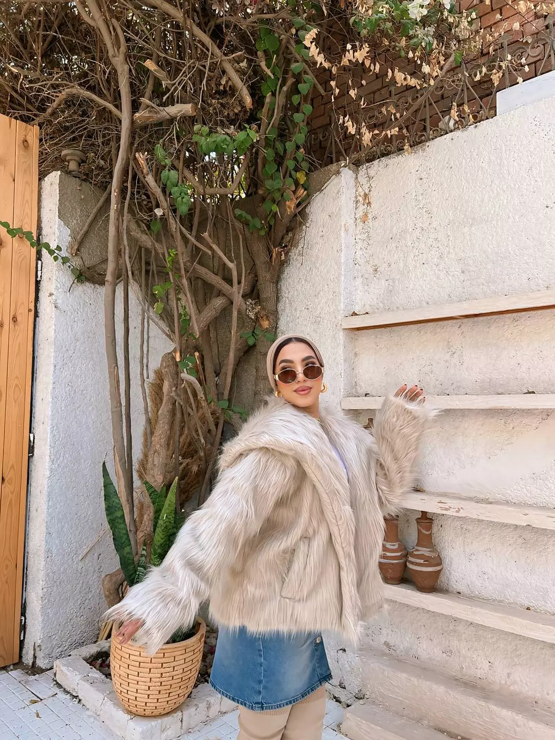 Zara fur jacket  2