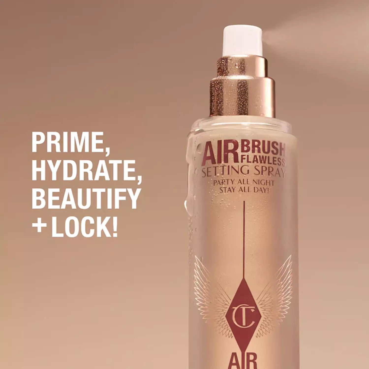 Charlotte Tilbury  Mini Airbrush Flawless Setting Spray Duo Gift Set 5