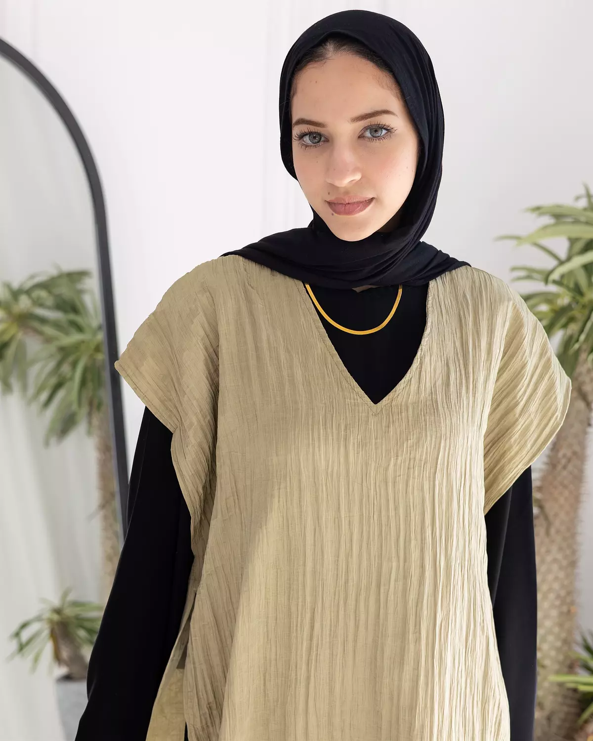  Sleeveless Shirt Dress 14