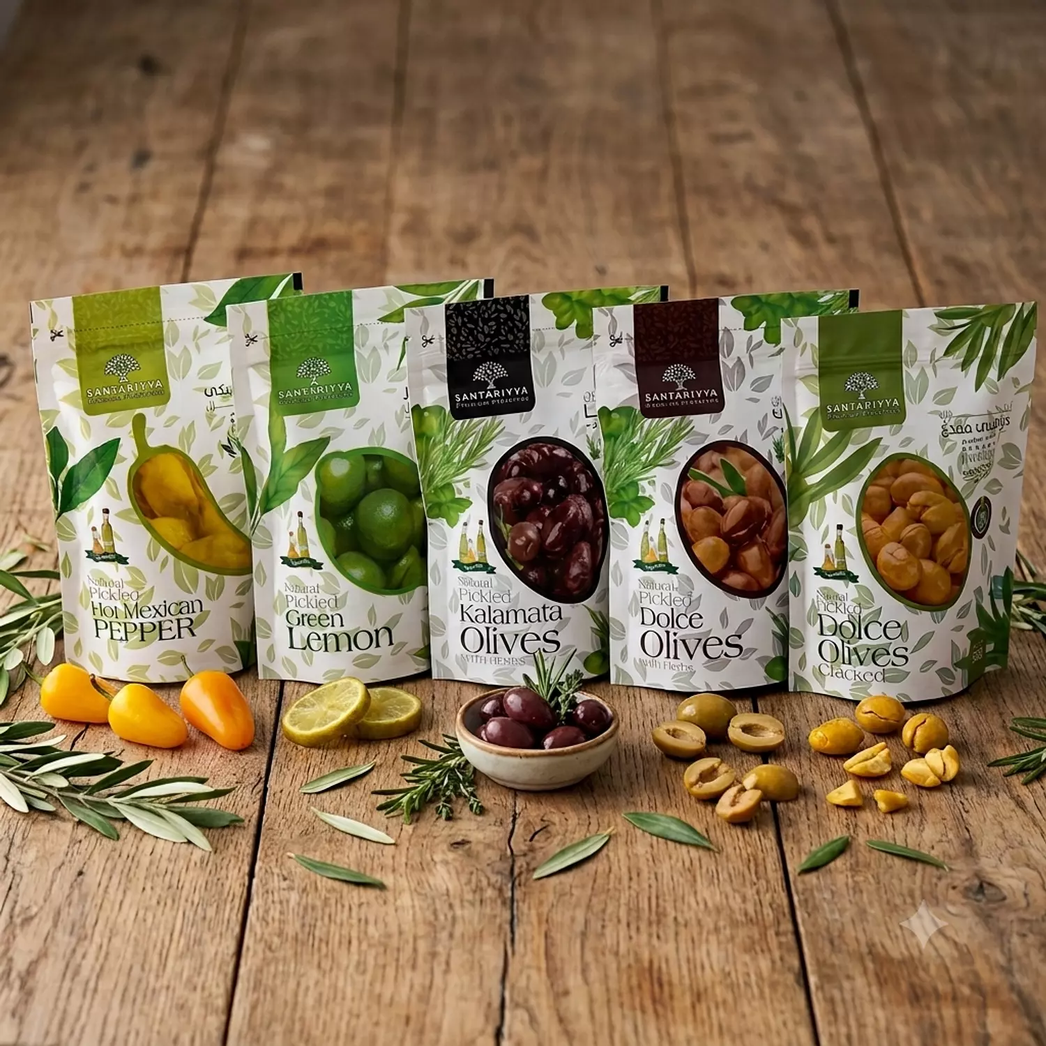 Cracked Dolce Olives Pouch 250g 2
