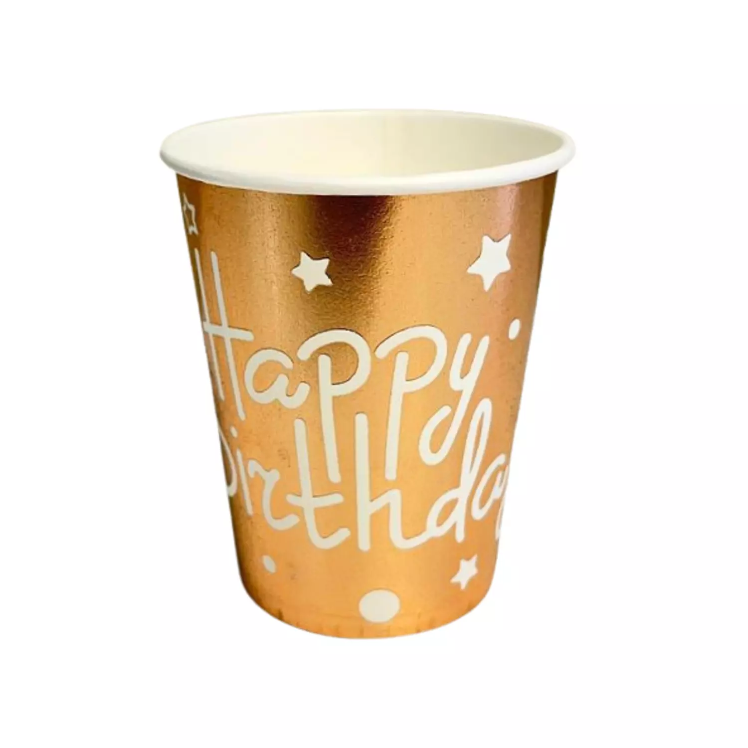 كبايات كرتون بينك منقط ابياض  image