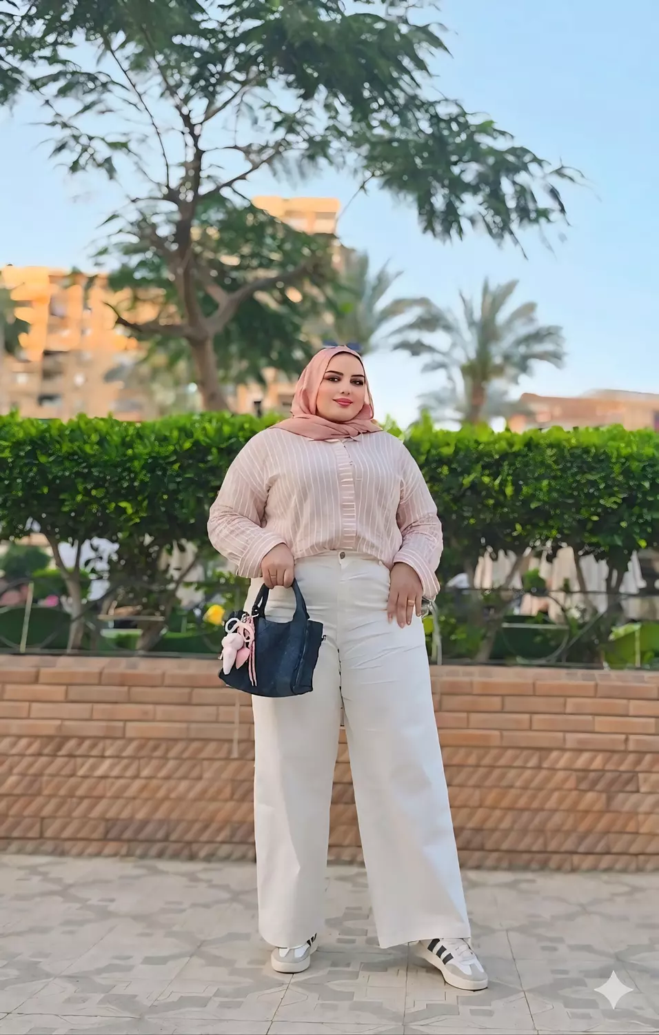 Striped shirt (in pink) image