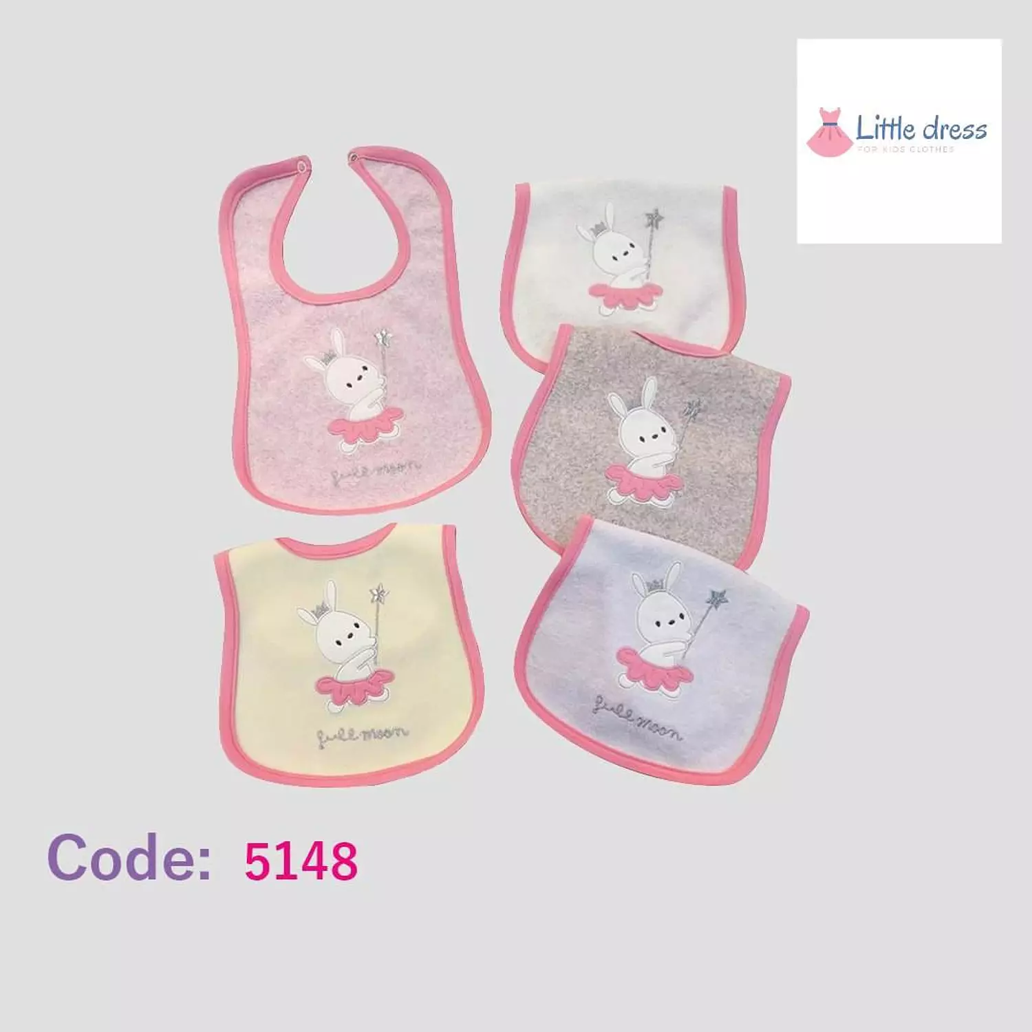 2 layers baby bib image