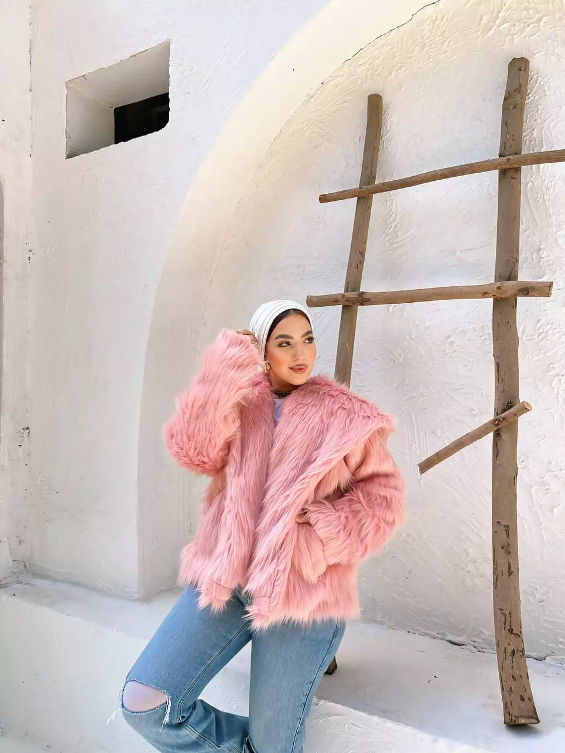Zara fur jacket  4