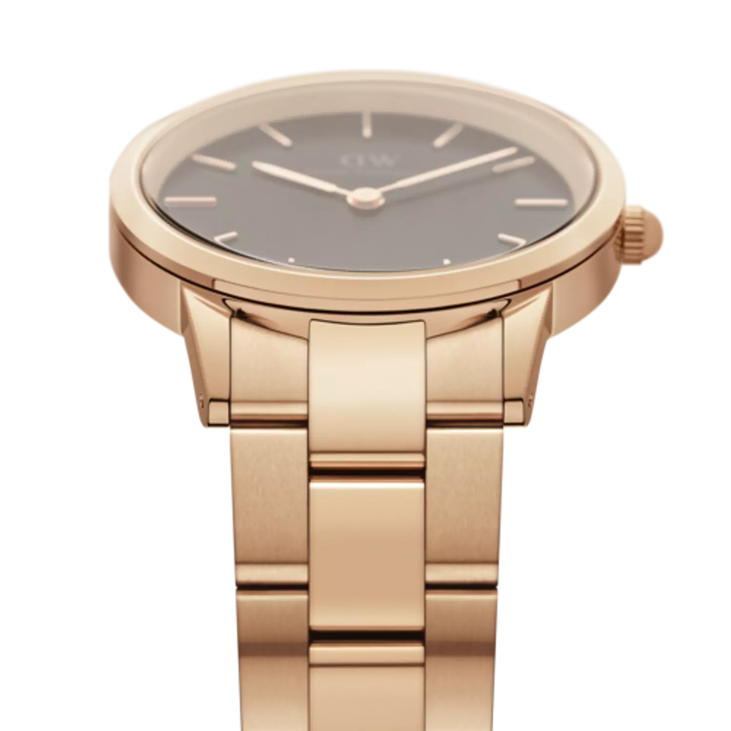 Daniel Wellington - Iconic Link - Rose Gold Black Dial 36mm 4