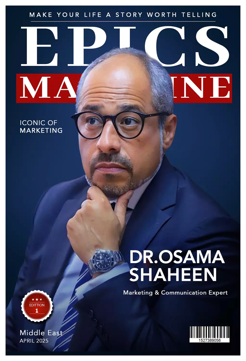 <p>🌐 Dr. Ossama Shaheen (story) Marketing and Communication Expert</p>