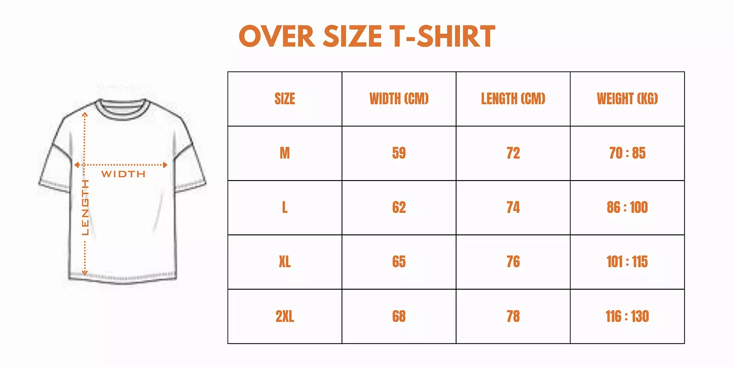 Over size Premium T-shirt  _ Black 5