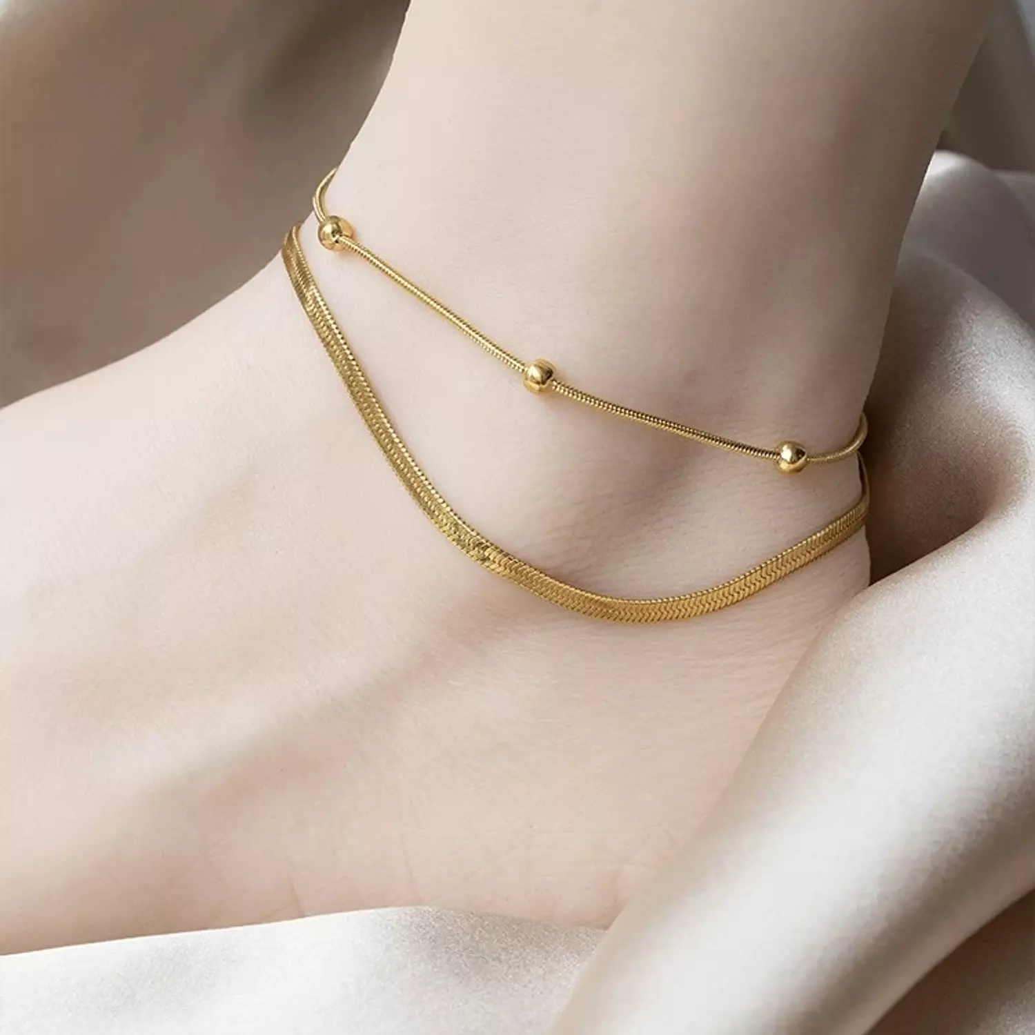 2 layers anklet image